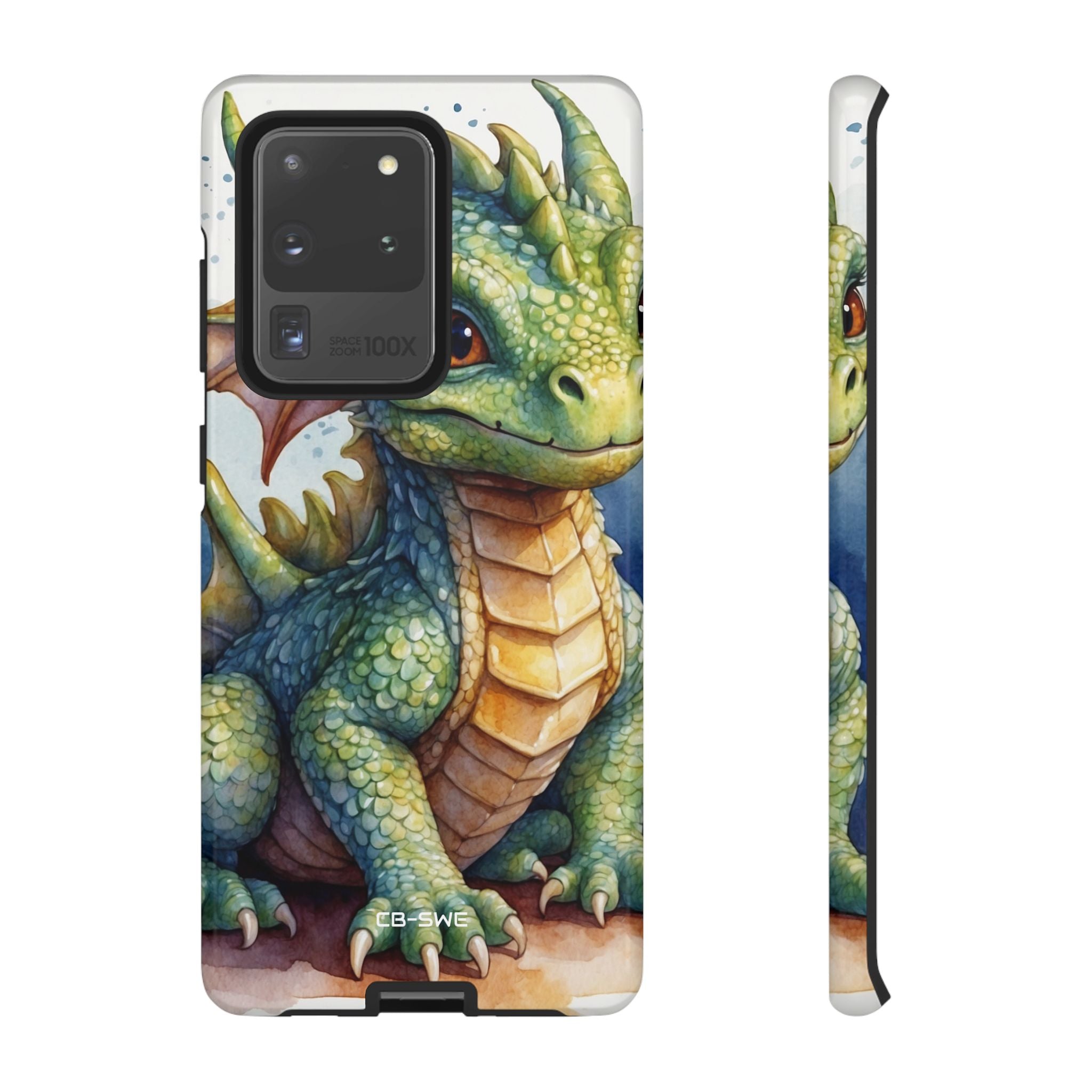 Green Dragon Smiles - Samsung Case