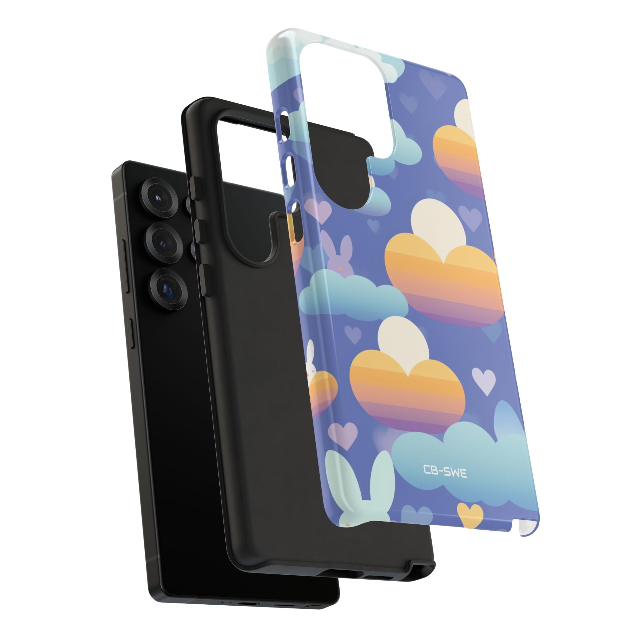 Bunnies Dance Among Clouds - Samsung Case