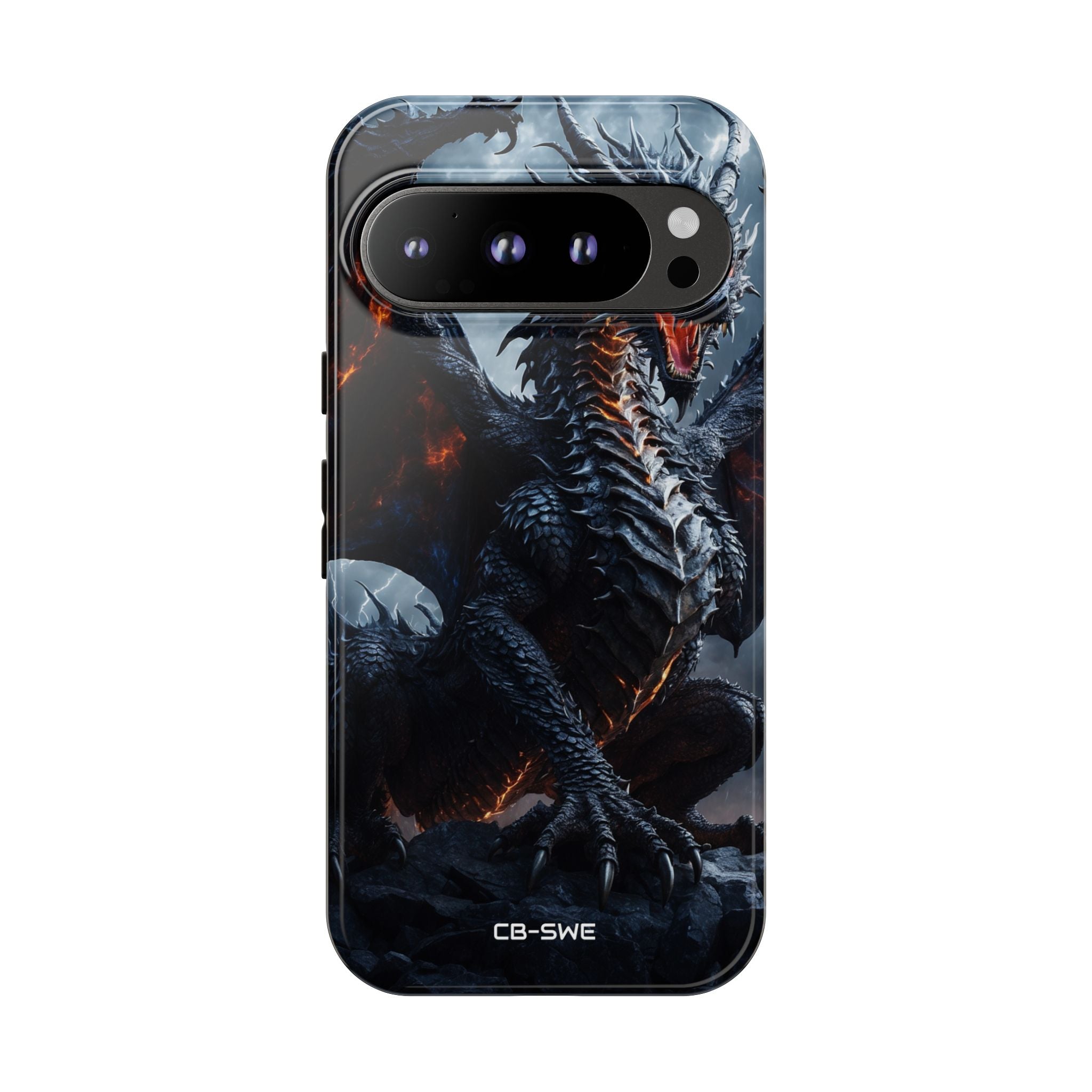 Fiery Wings Unleashed - Google Pixel Case