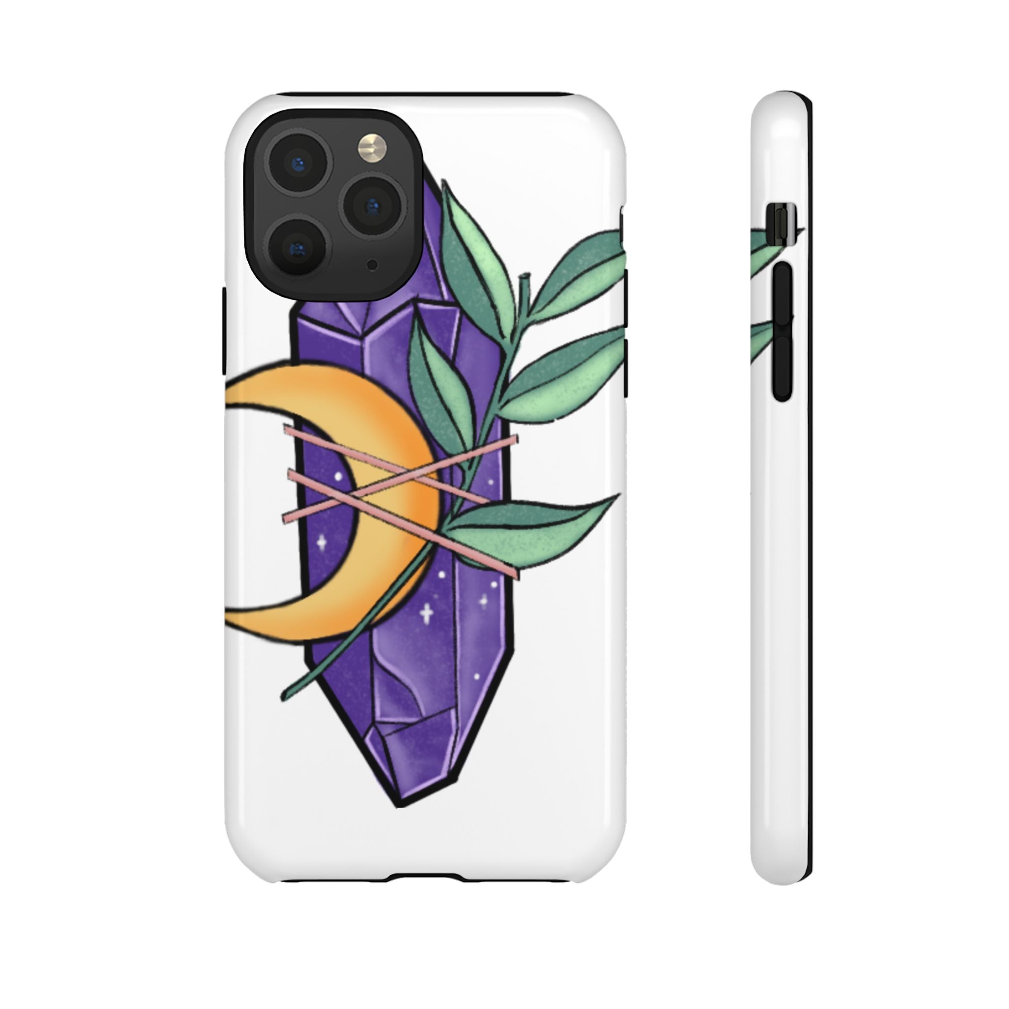 Mystical Moon Crystal - iPhone Case
