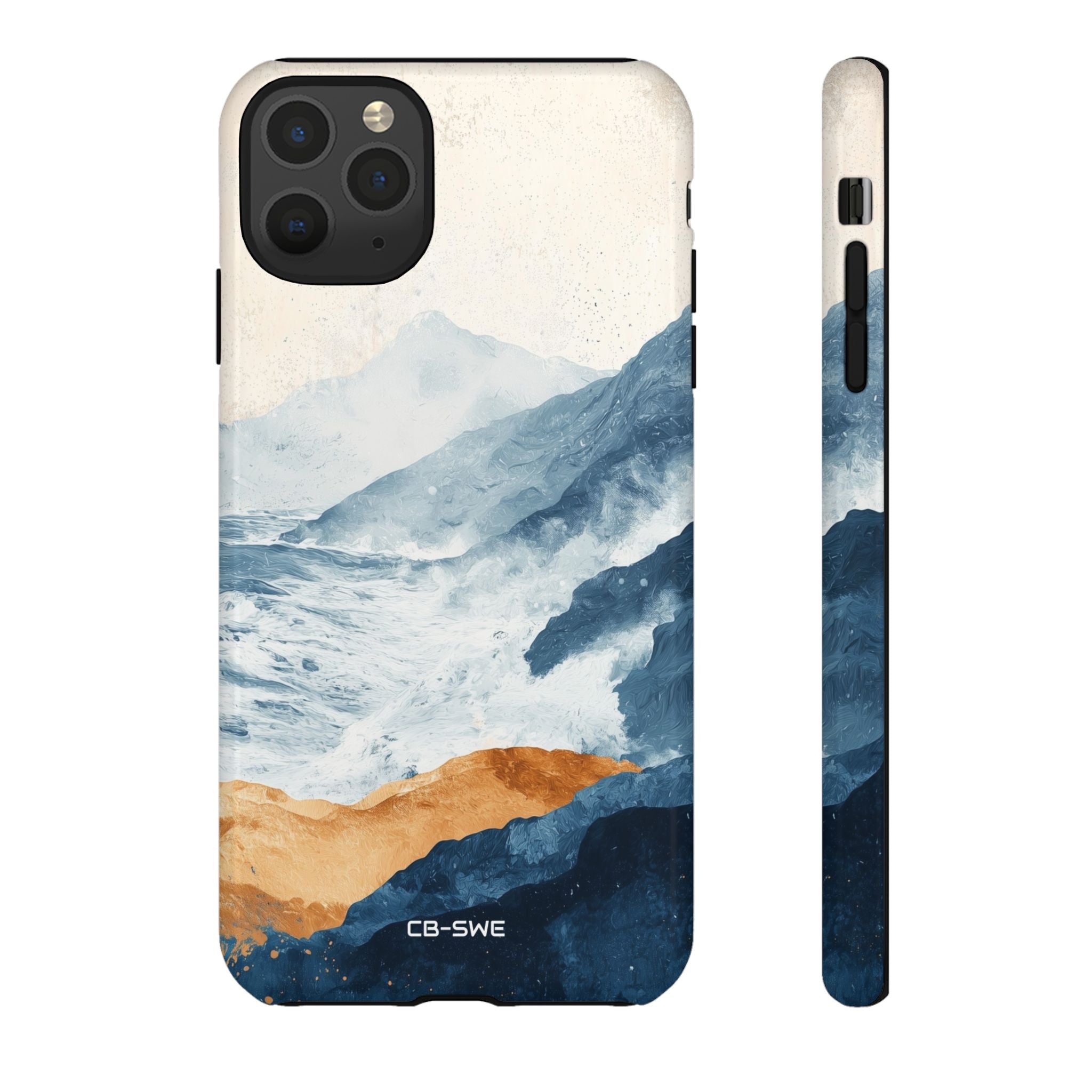 Waves Embrace Shore - iPhone Case