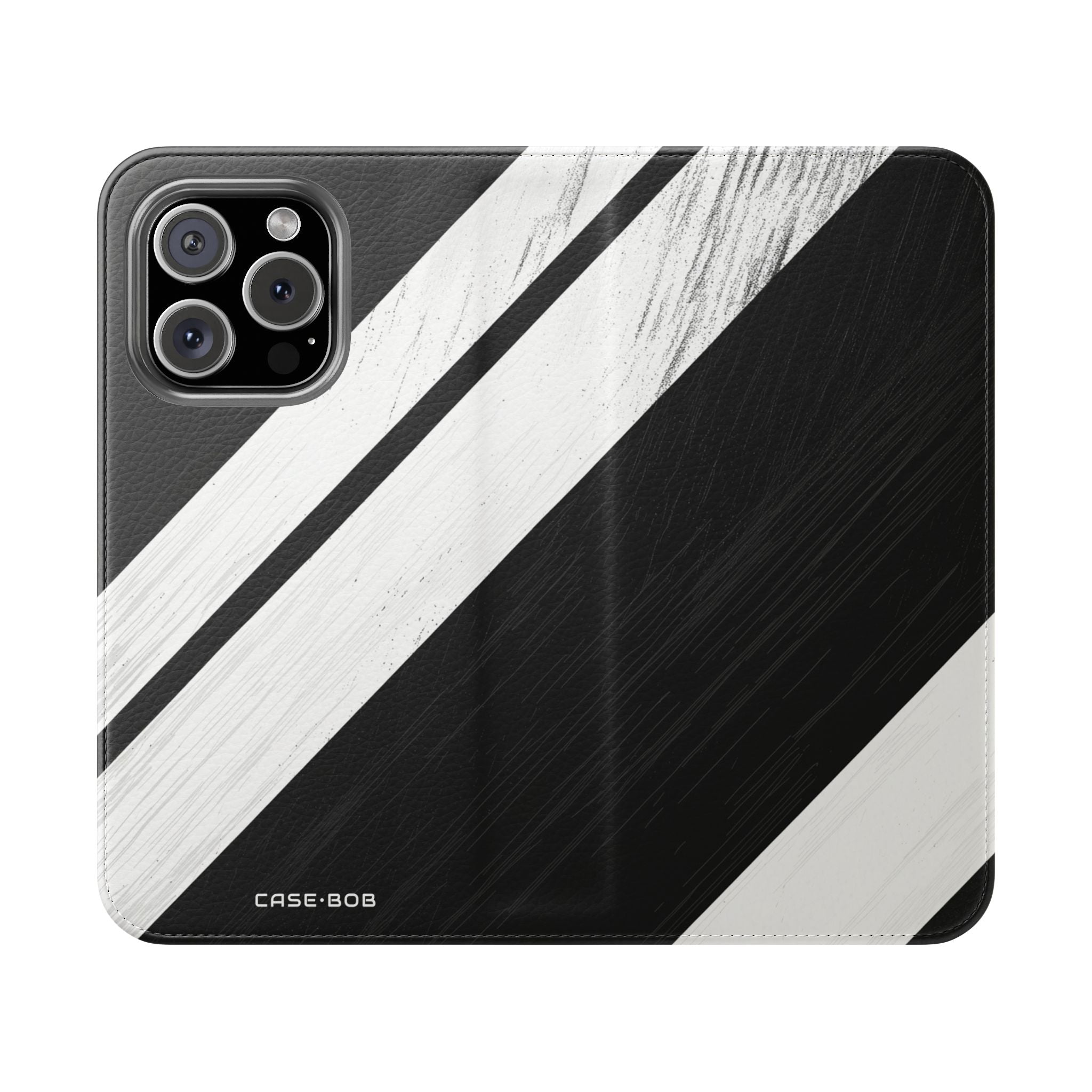 Striped Texture - iPhone 16 Pro Case - Wallet