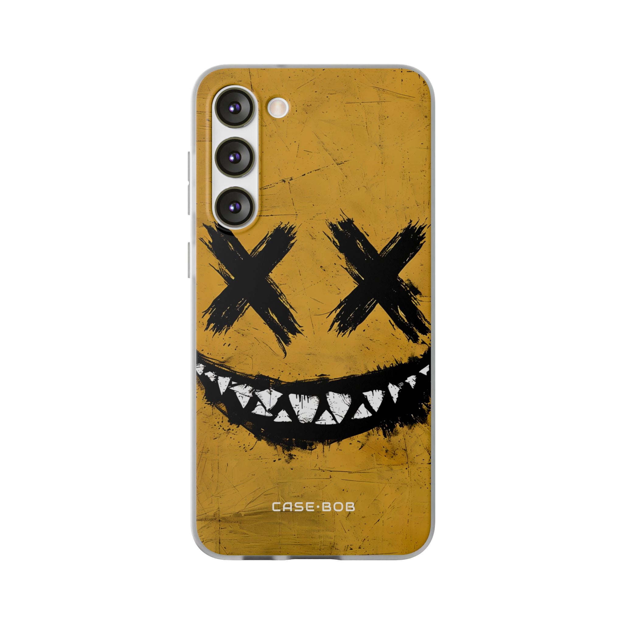 Jagged Smile Yellow Samsung S23 Plus Case - Soft