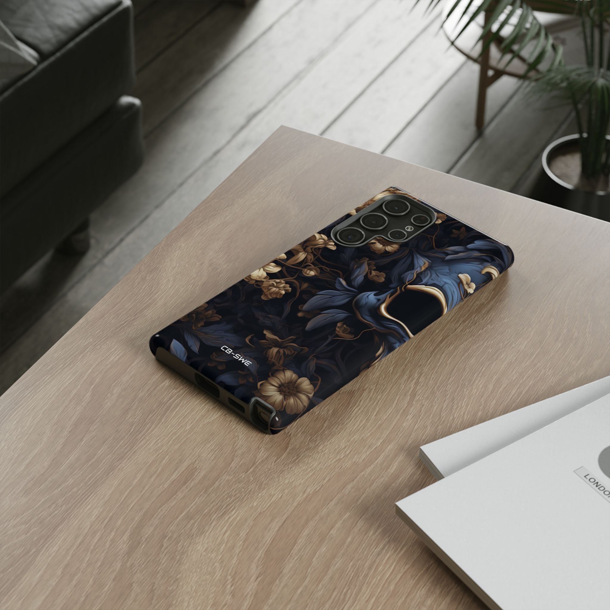 Gothic Floral Skull - Samsung Case