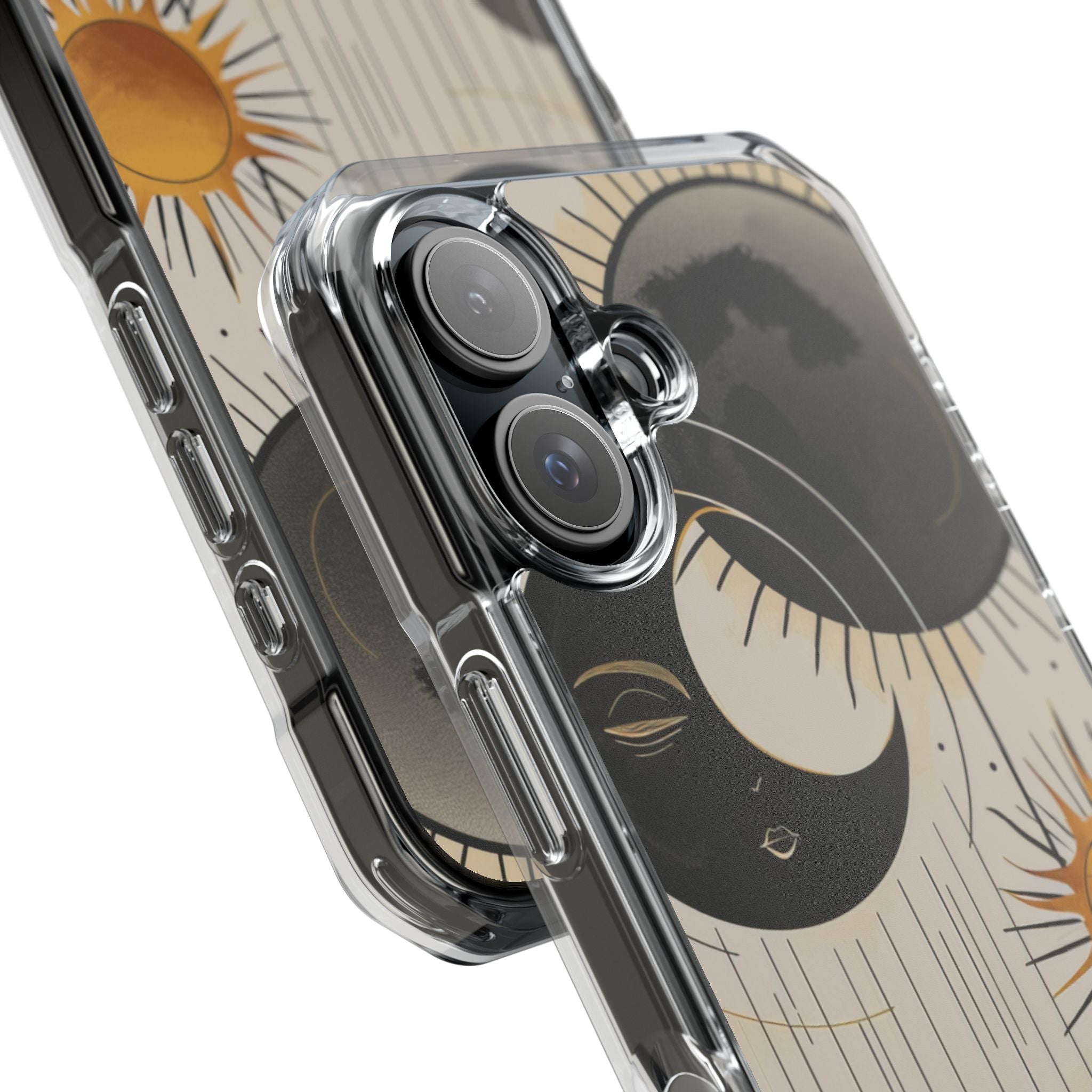 Moon Sun Harmony iPhone 16 - Impact Clear+