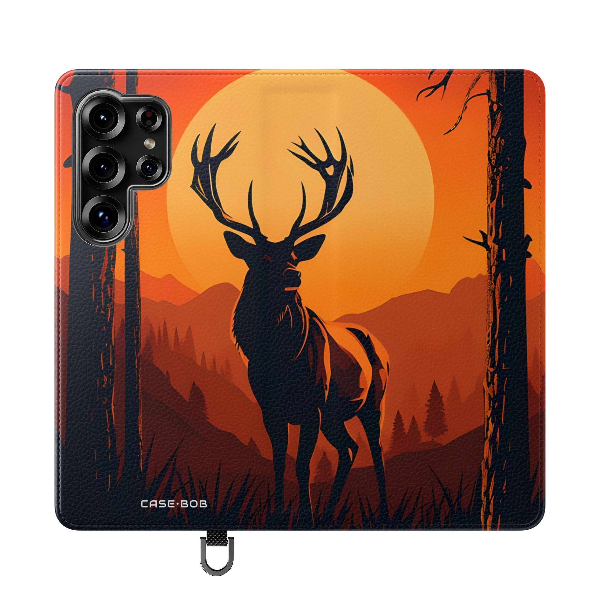 Stag Sunset - Samsung S25 Ultra Case - Lompakkokotelo