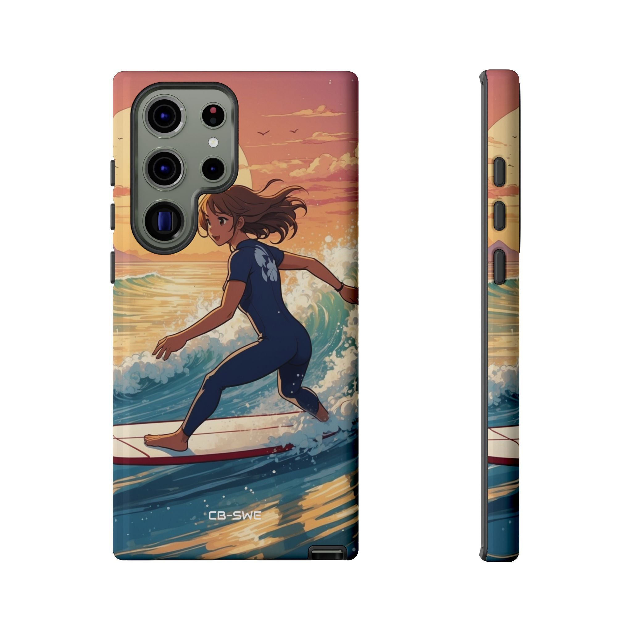 Surfing Into Sunset - Samsung Case