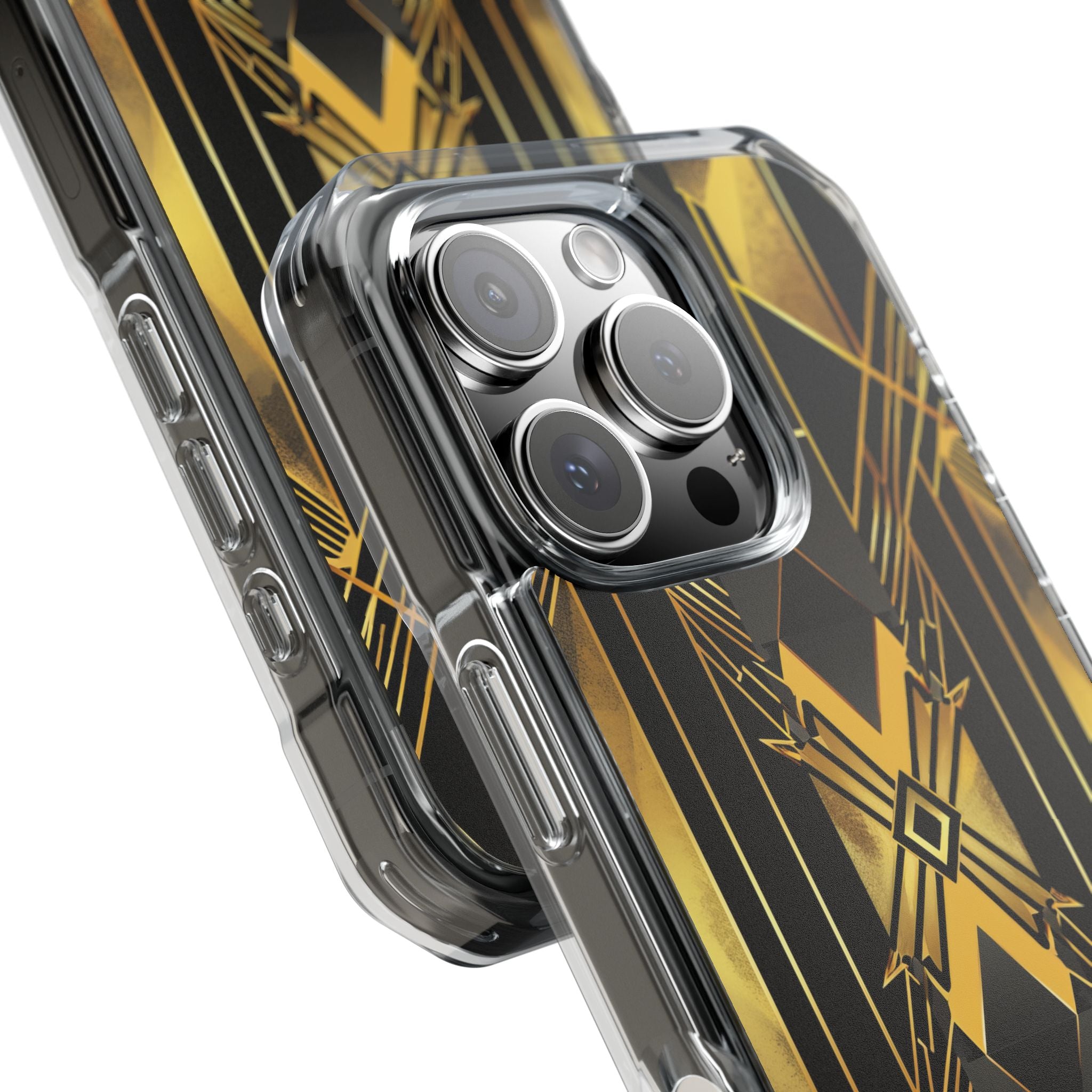 Golden Diamond Radiance iPhone 16 Pro Case - Impact
