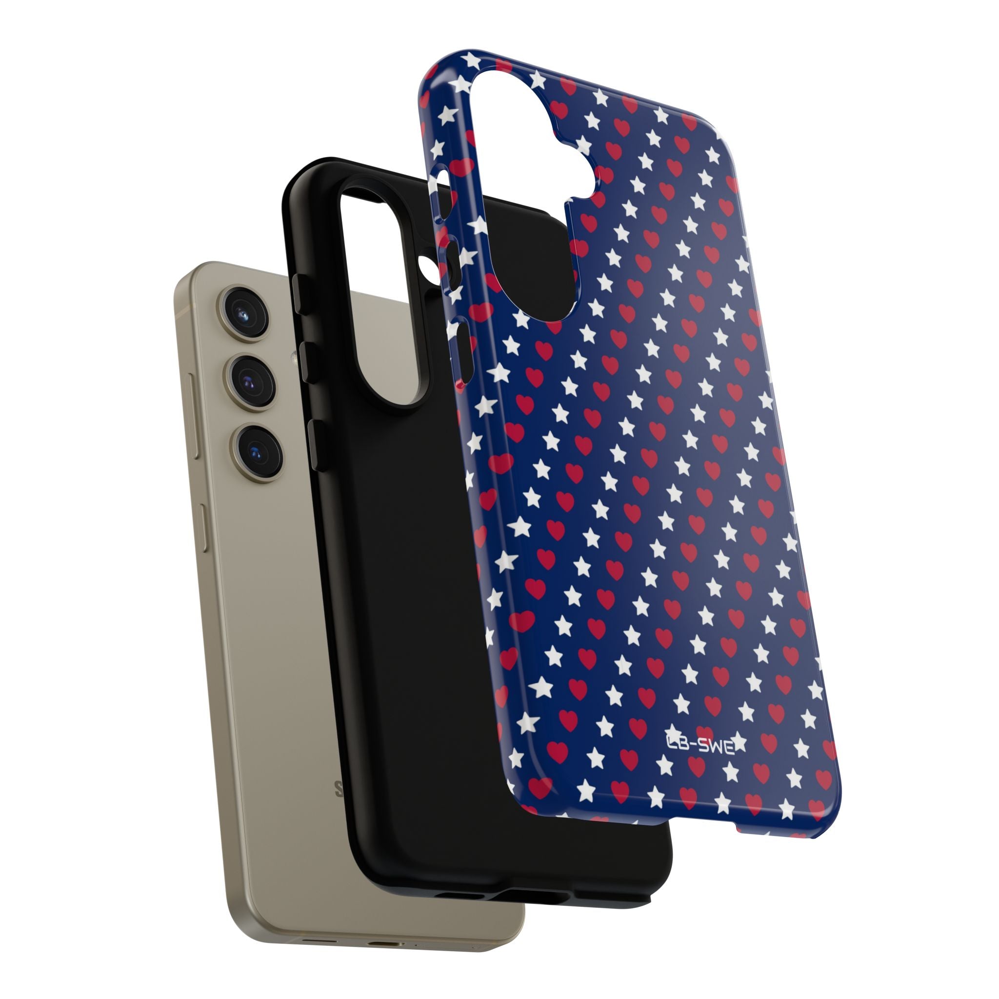 Stars Embrace Hearts - Samsung Case