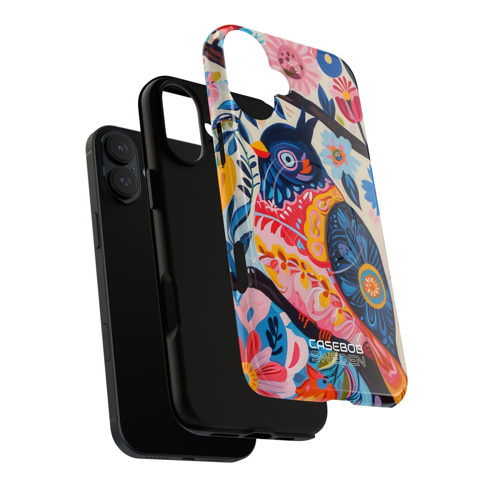 Whimsical Owl Garden iPhone 16 - Tough+