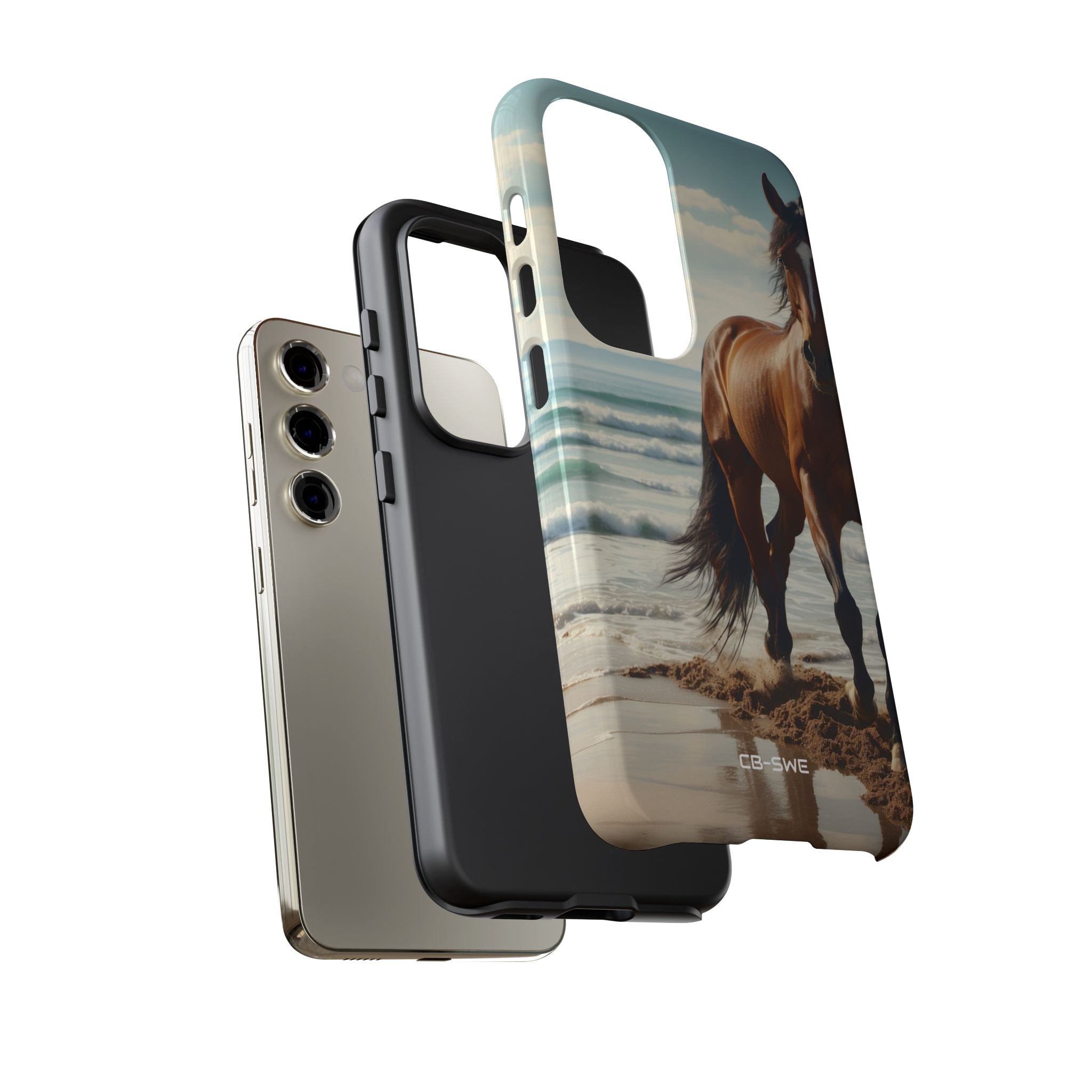 Horse Gallops Shoreline - Samsung Case