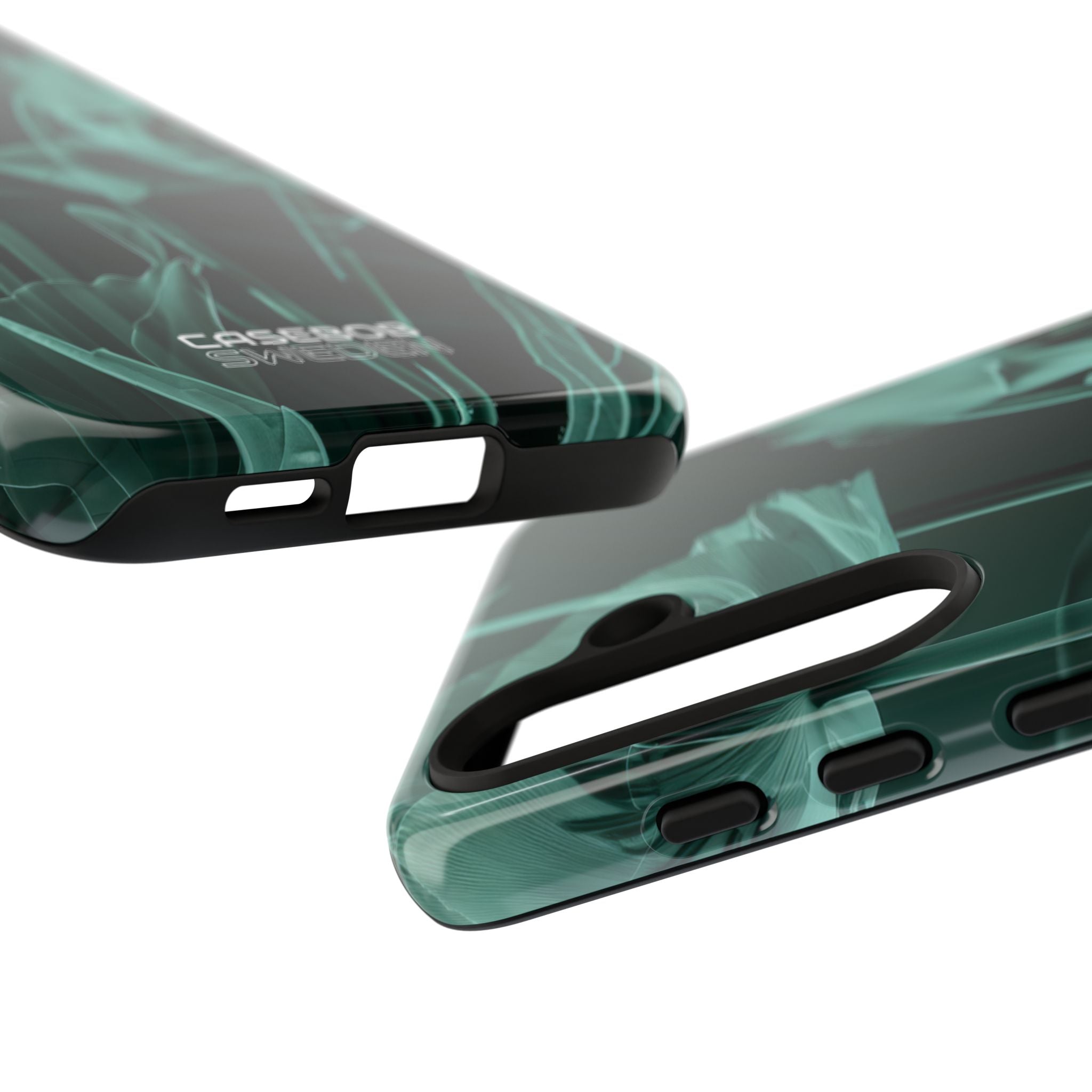 Teal Bloom Radiance Samsung S24 - Tough