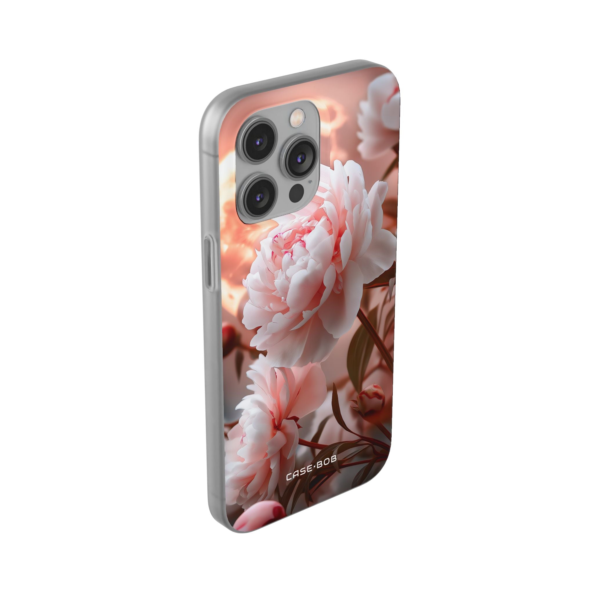 Peony Moonlight iPhone 14 Pro Max Case - Soft