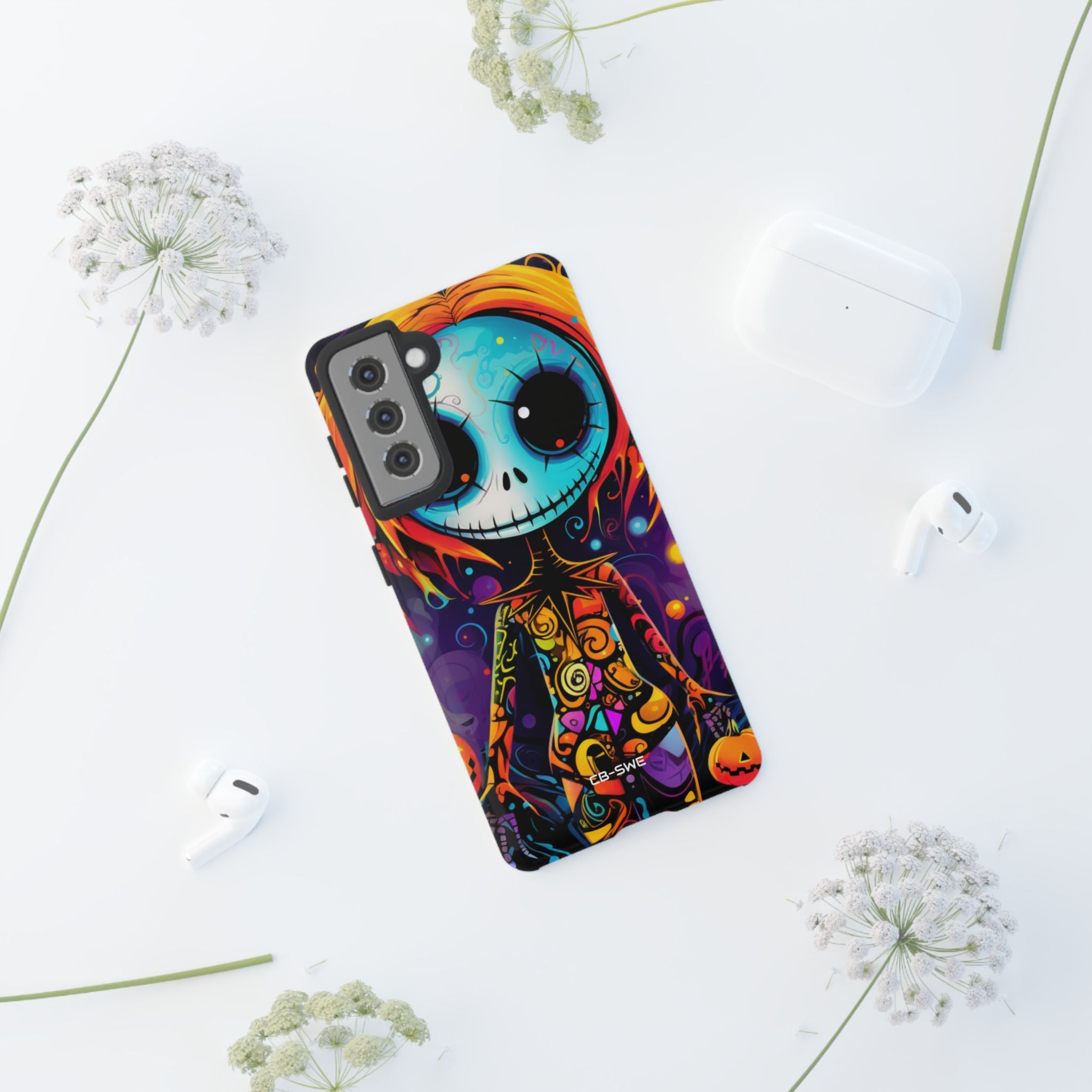 Skeletal Figure Laughs - Samsung Case
