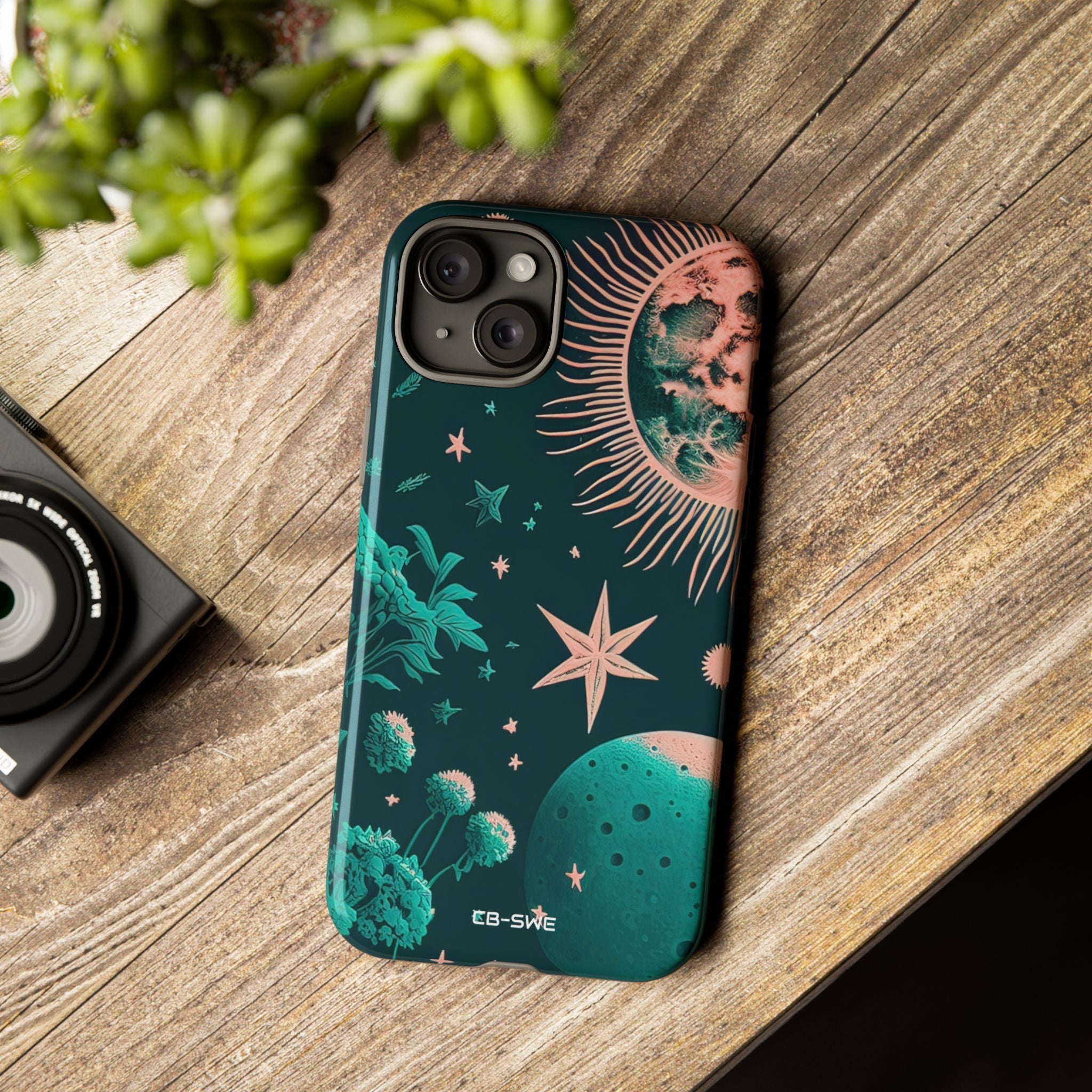 Celestial Botanical Night - iPhone Case