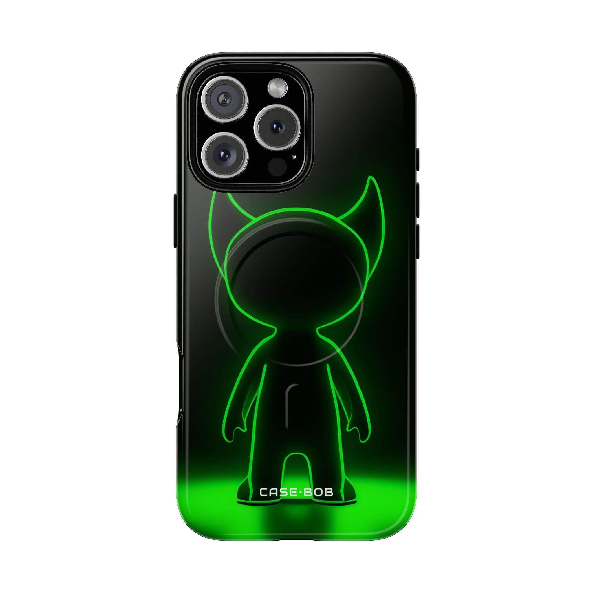 Neon Horned Glow iPhone 16 Pro Max Case - Tough+