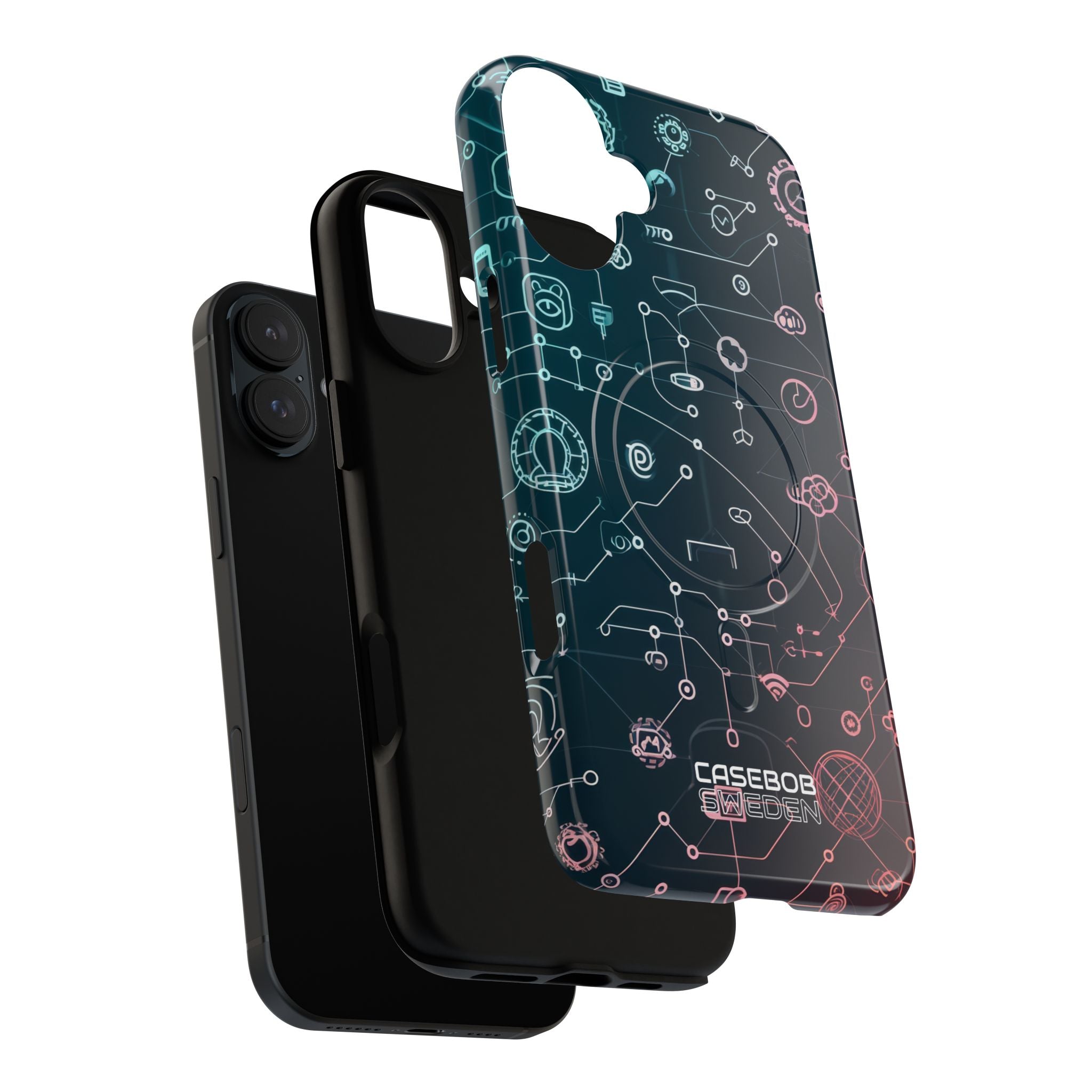 Digital Circuit Flow iPhone 16 - Tough+