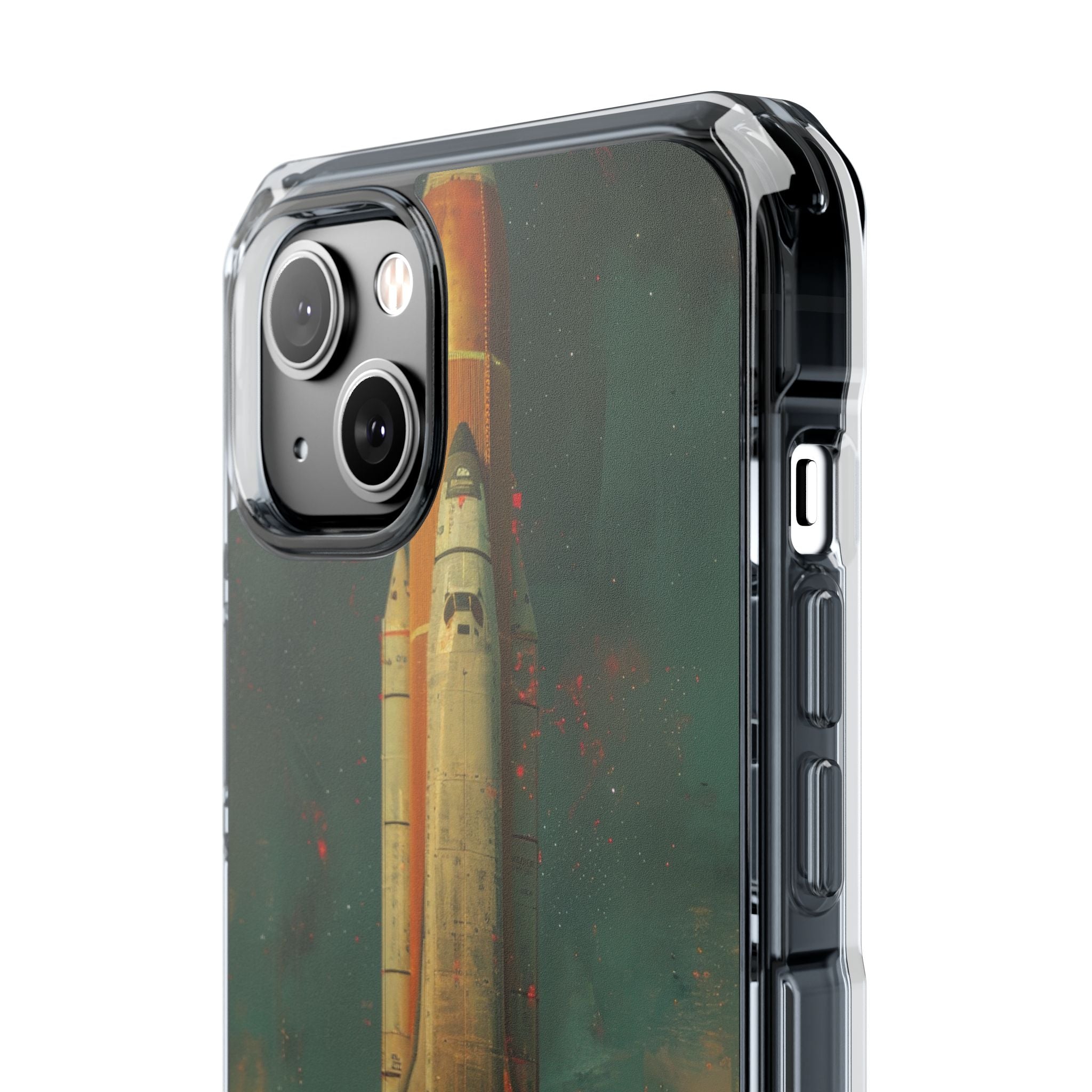 Cosmic Shuttle Ascent iPhone 14 - Impact Clear+