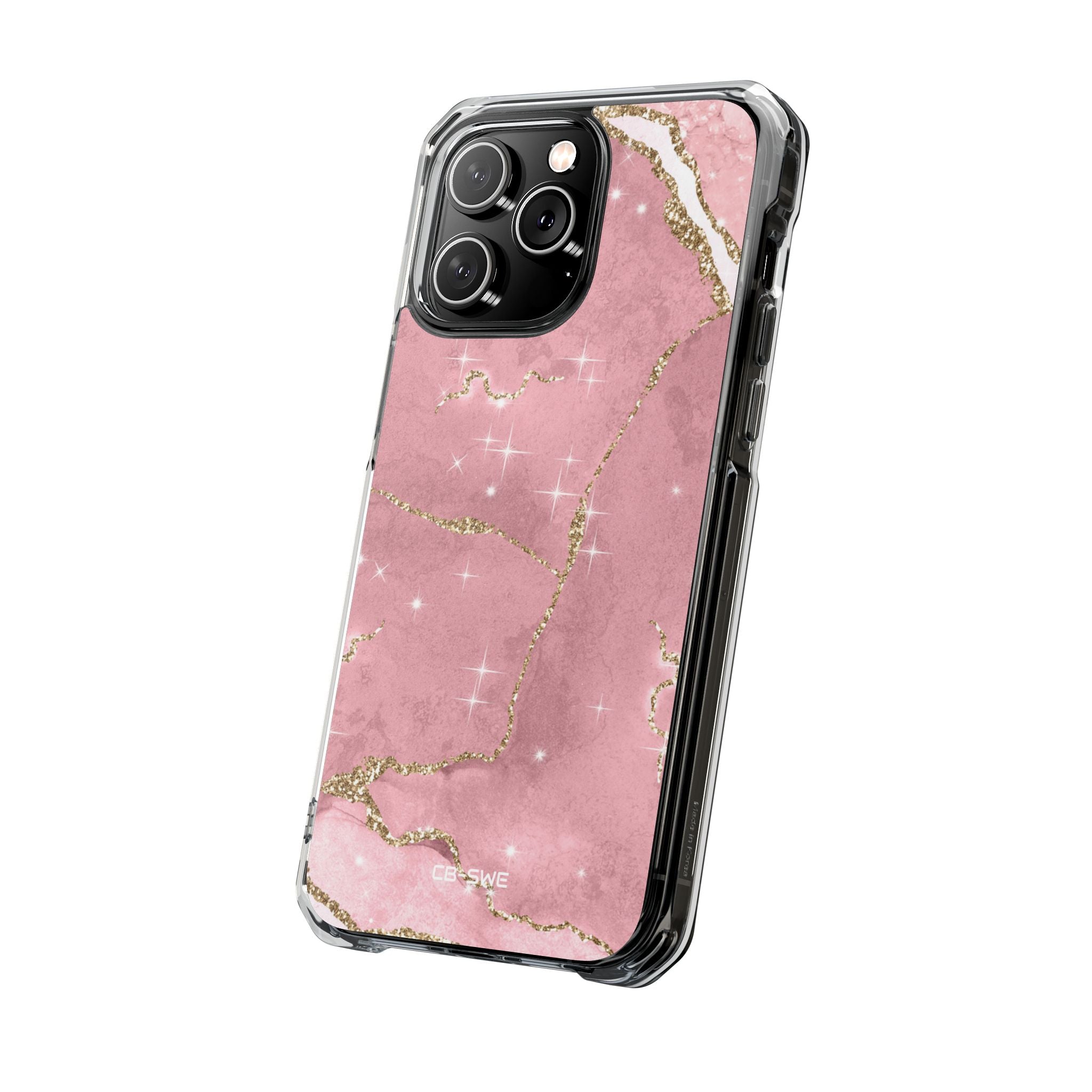 Pink Marble Luxe iPhone Case - Impact