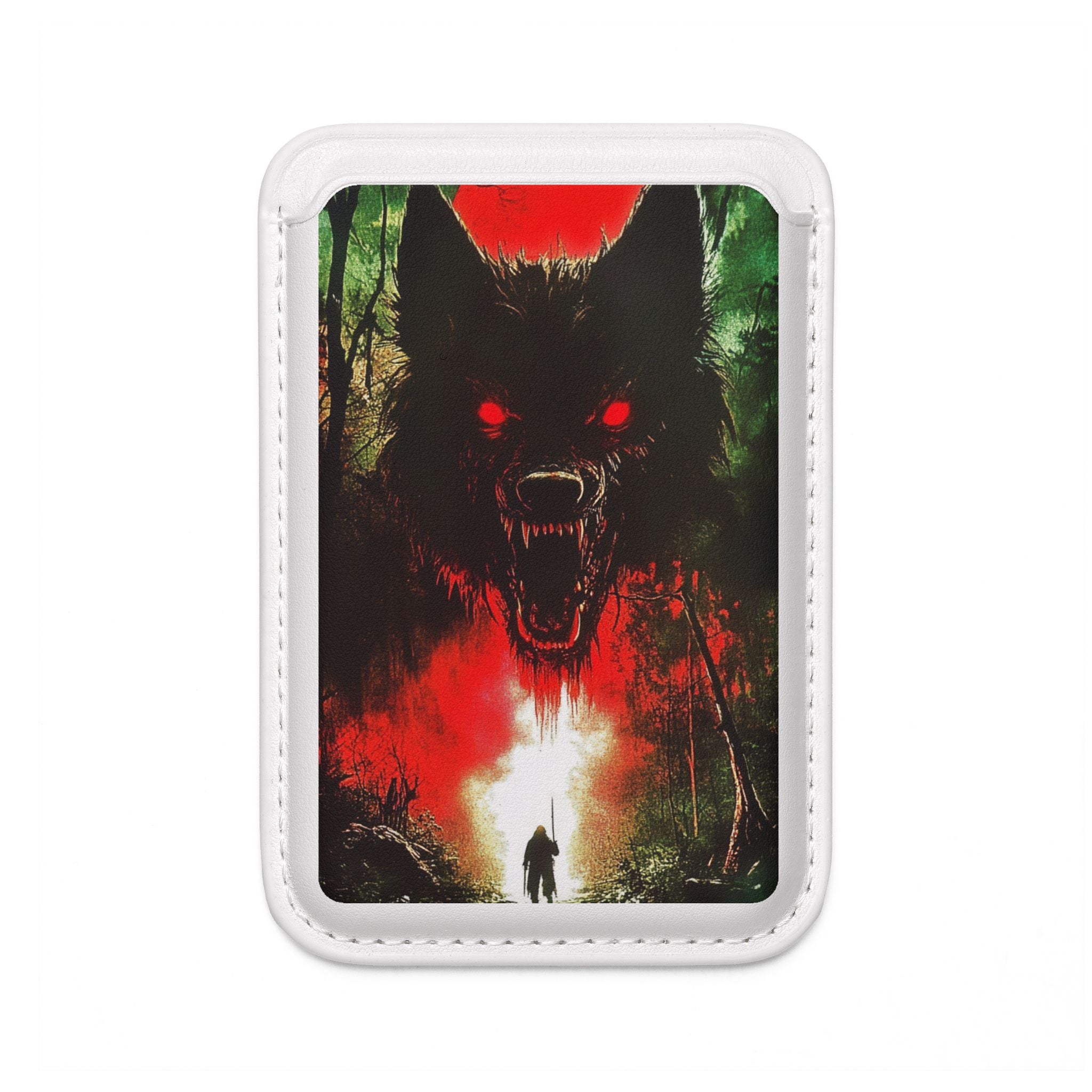 Wolf Moon Glare Lompakko – MagSafe Valmis