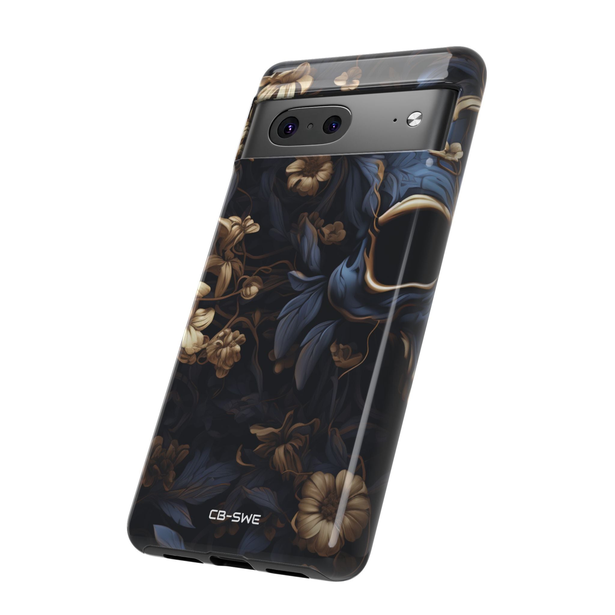 Gothic Floral Skull - Google Pixel Case