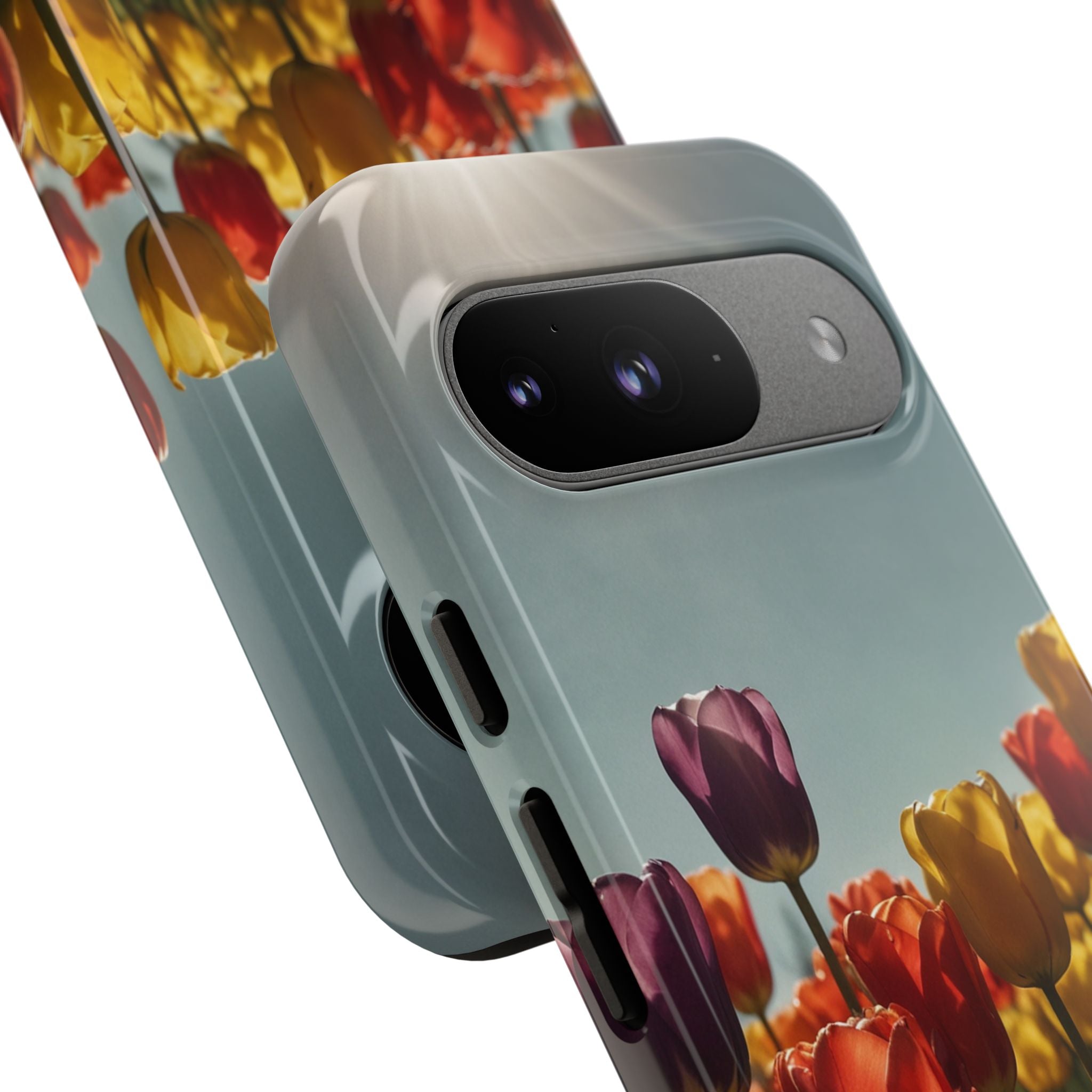 Tulips Embrace Sunlight - Google Pixel Case