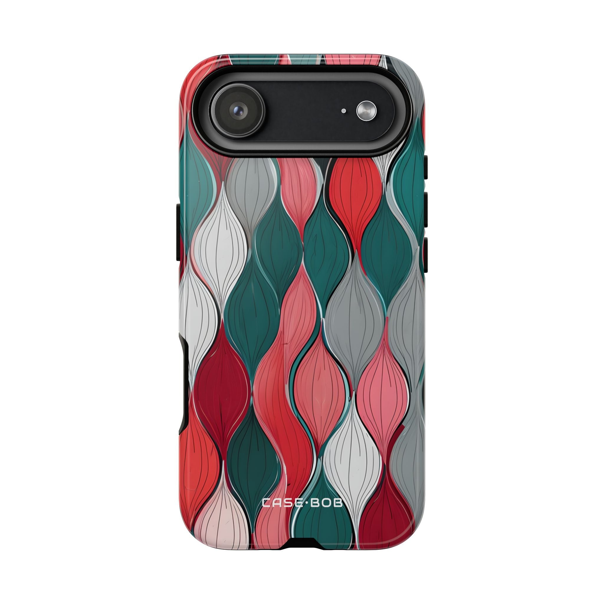 Leaf Cascade Teal iPhone 17 Air Case - Tough