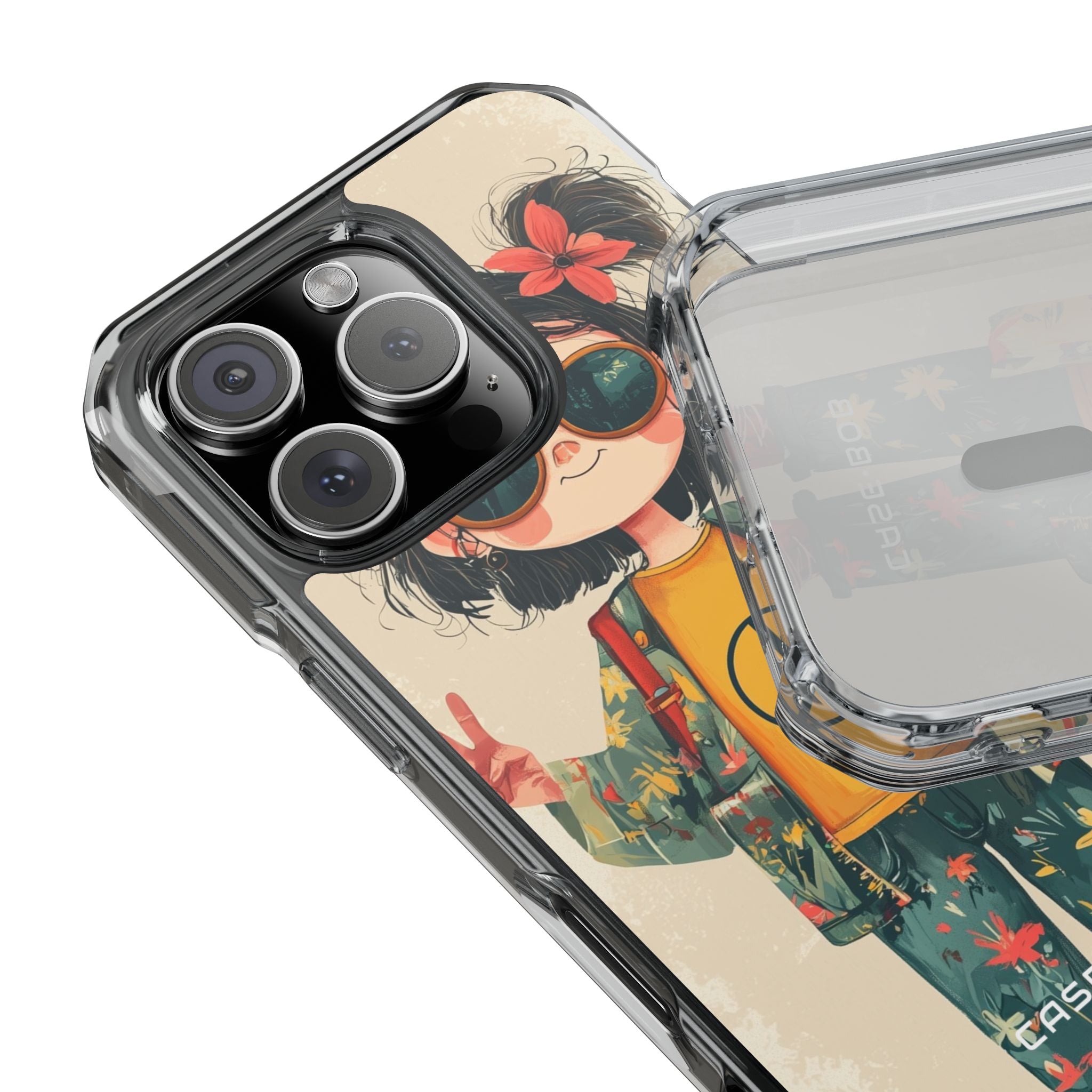 Peace Pigtails iPhone 16 Pro Case - Impact