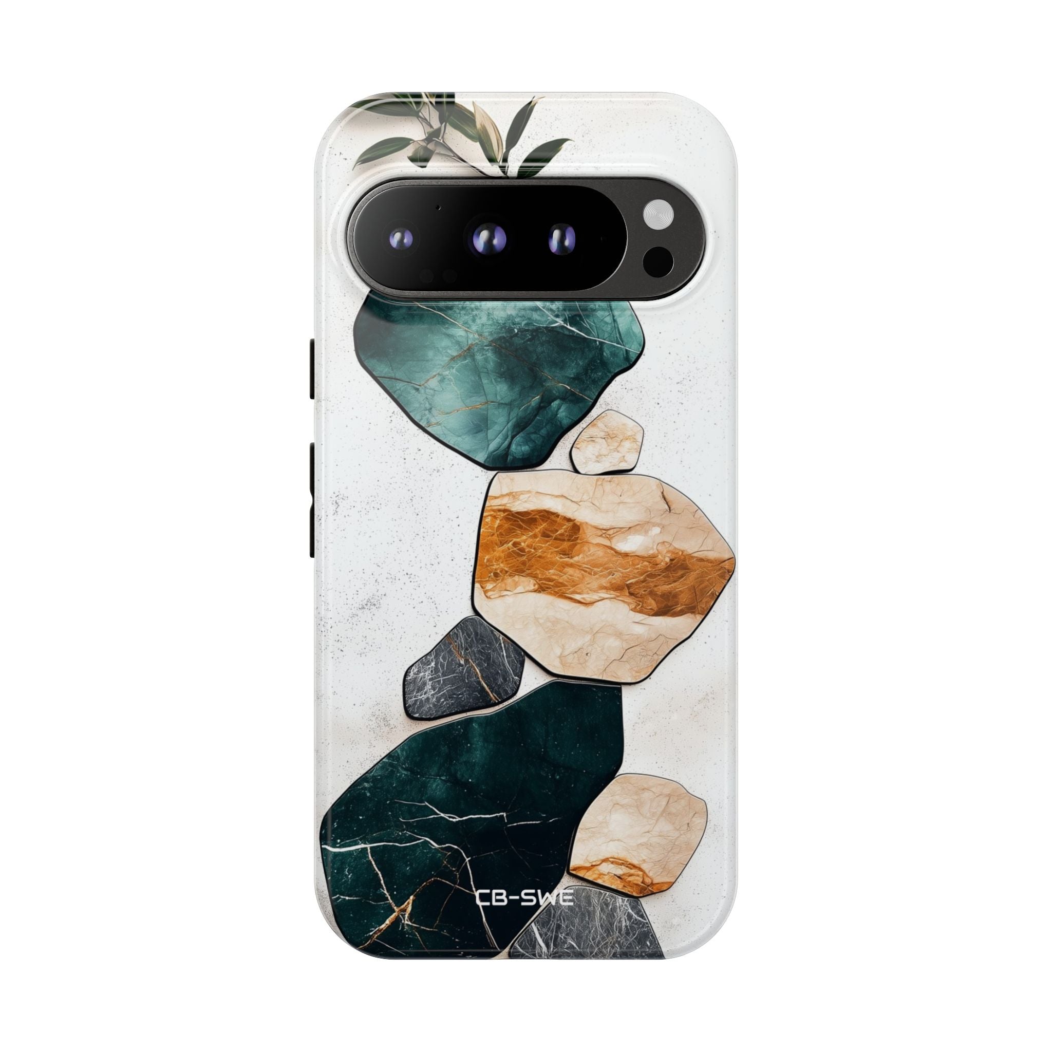 Stone Shapes Embrace - Google Pixel Case