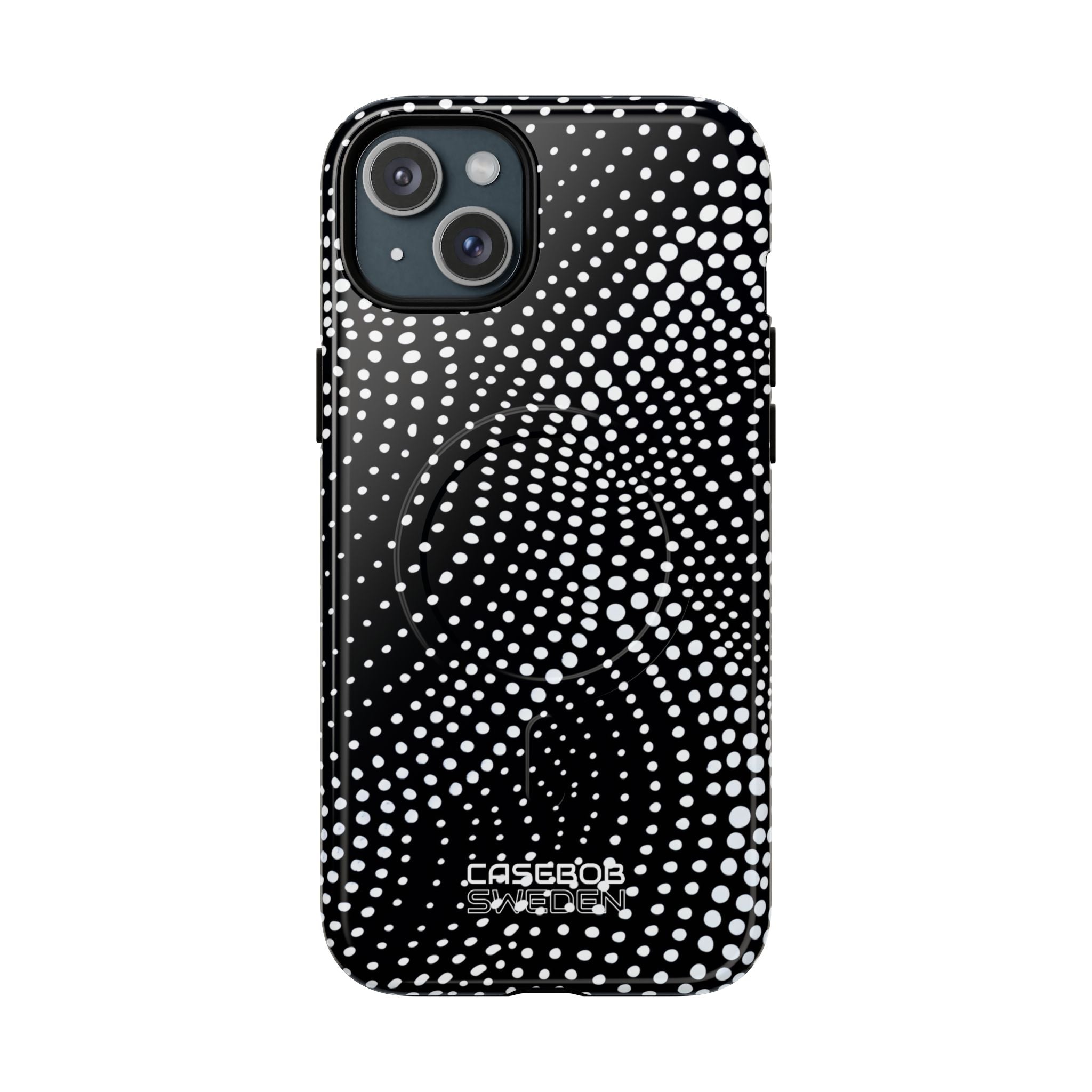 Waves of Dots iPhone 15 - Tough+