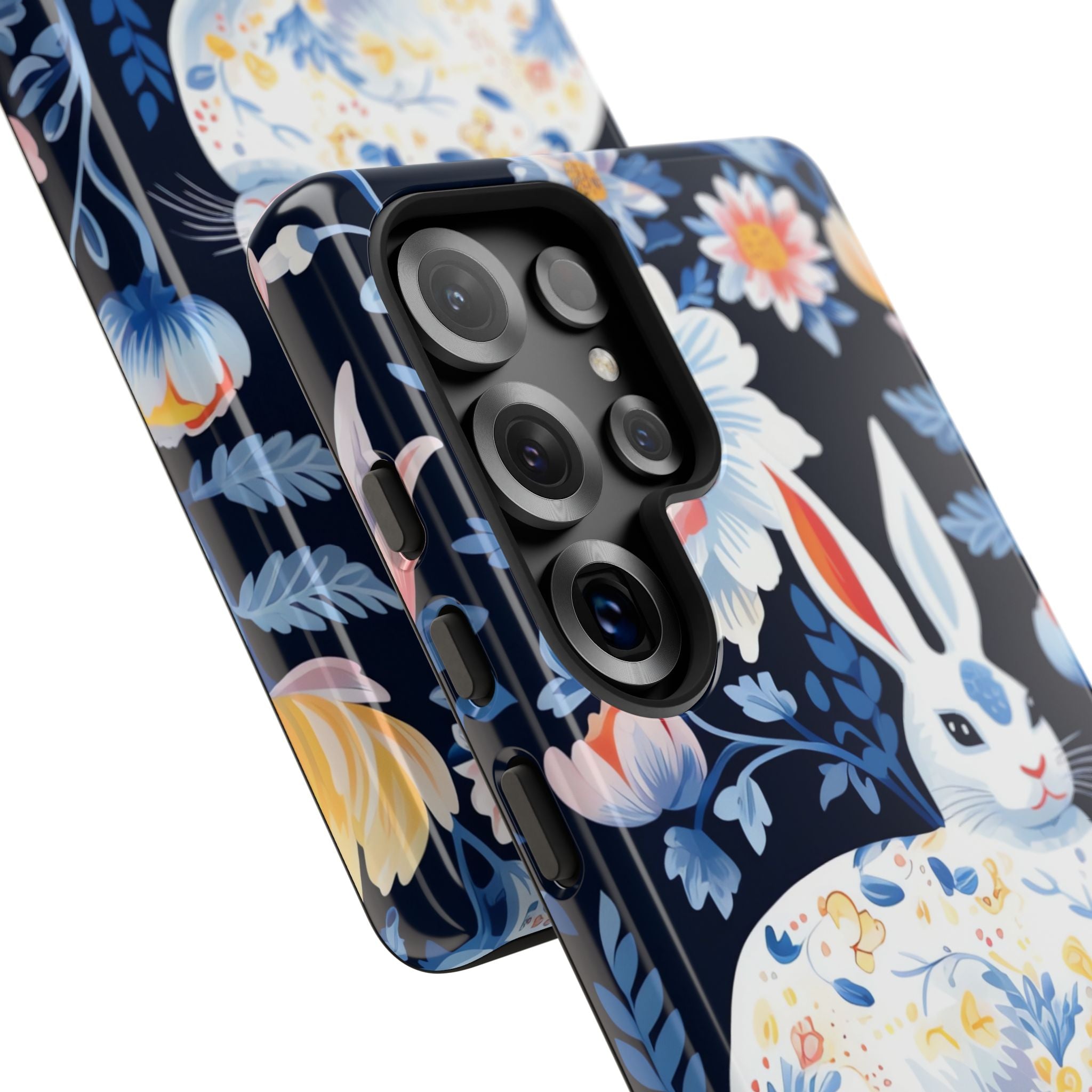 Floral Rabbit Dances - Samsung Case