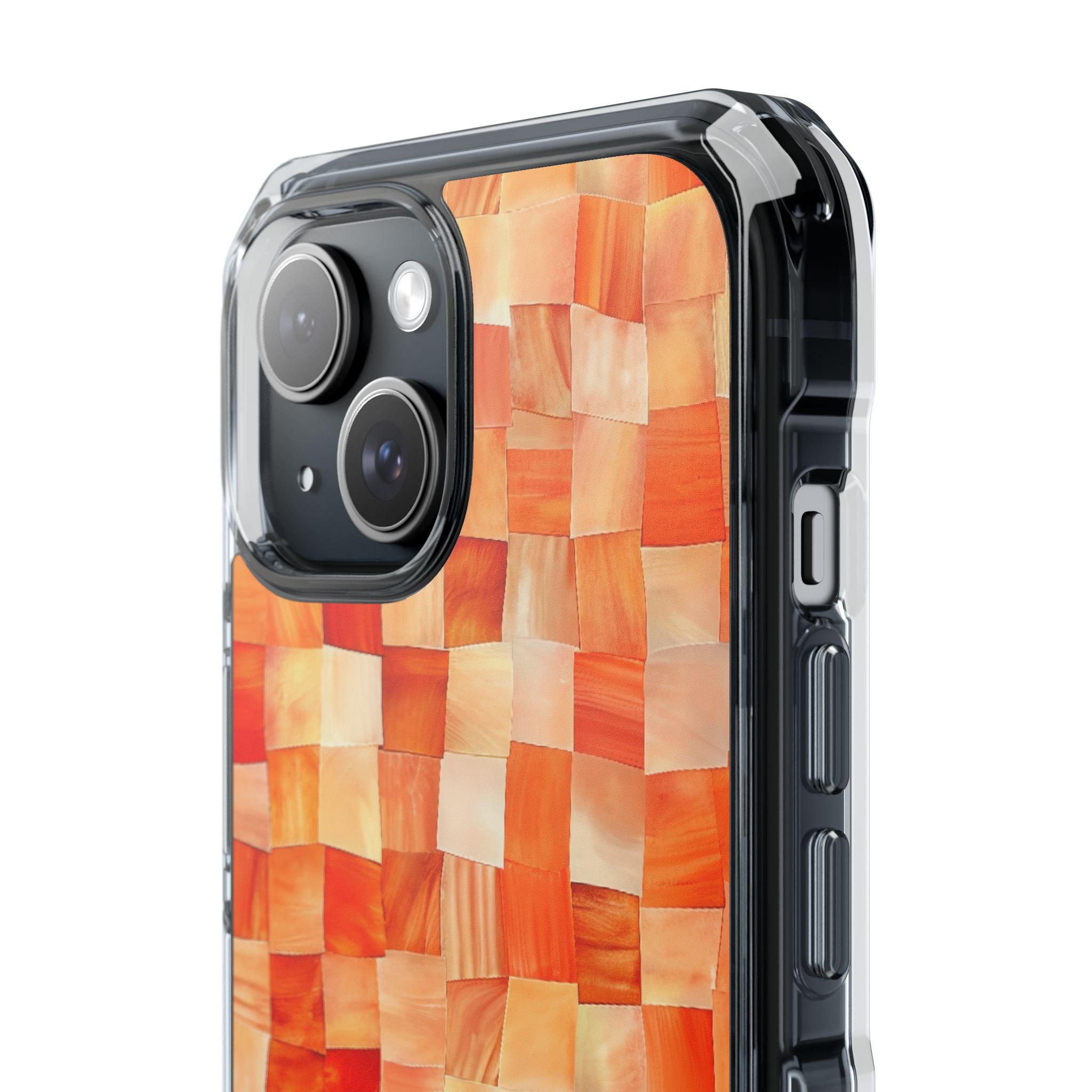 Vibrant Mosaic Tapestry iPhone 15 - Impact Clear+