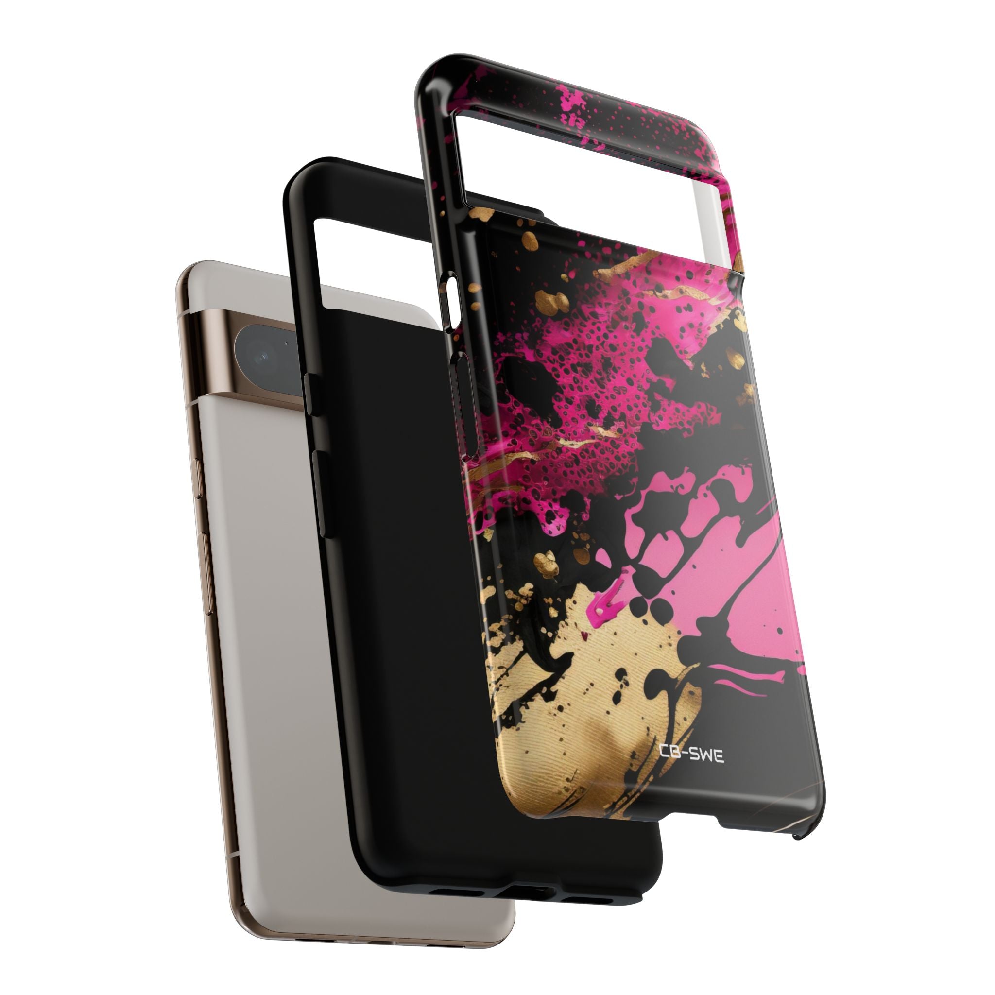 Dynamic Splatter Elegance - Google Pixel Case