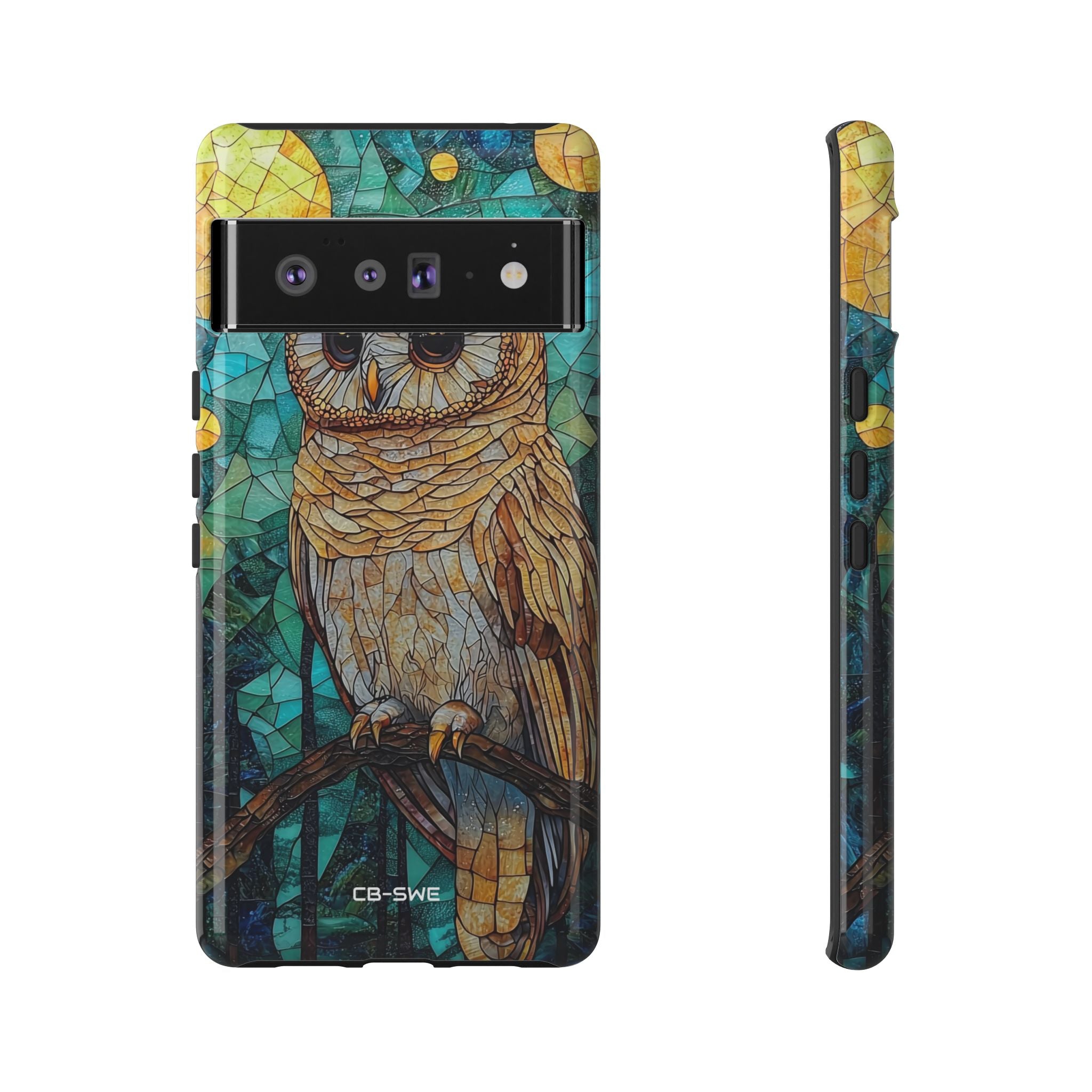 Celestial Owl Gaze - Google Pixel Case