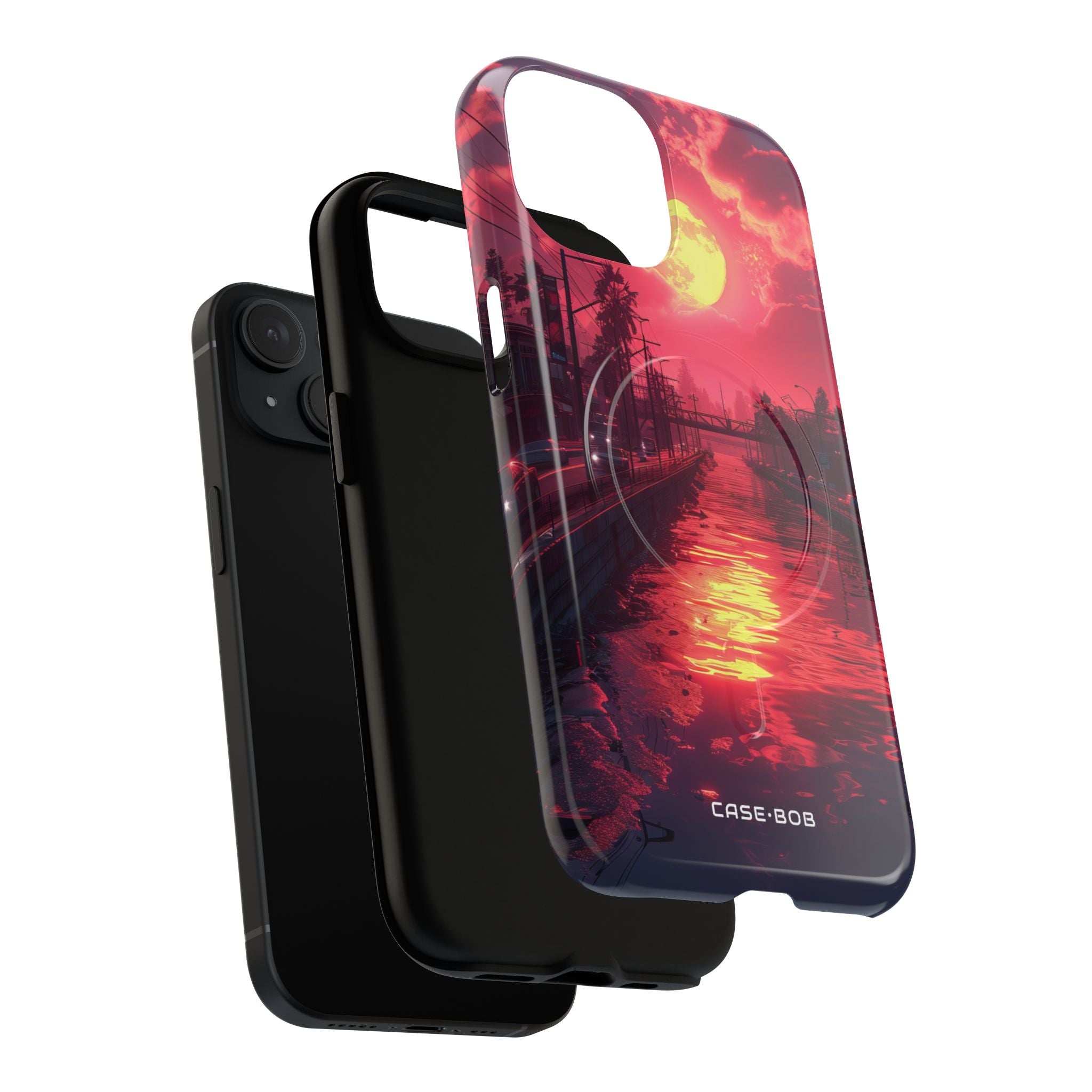 Luminous Moonlight iPhone 15 Case - Tough+