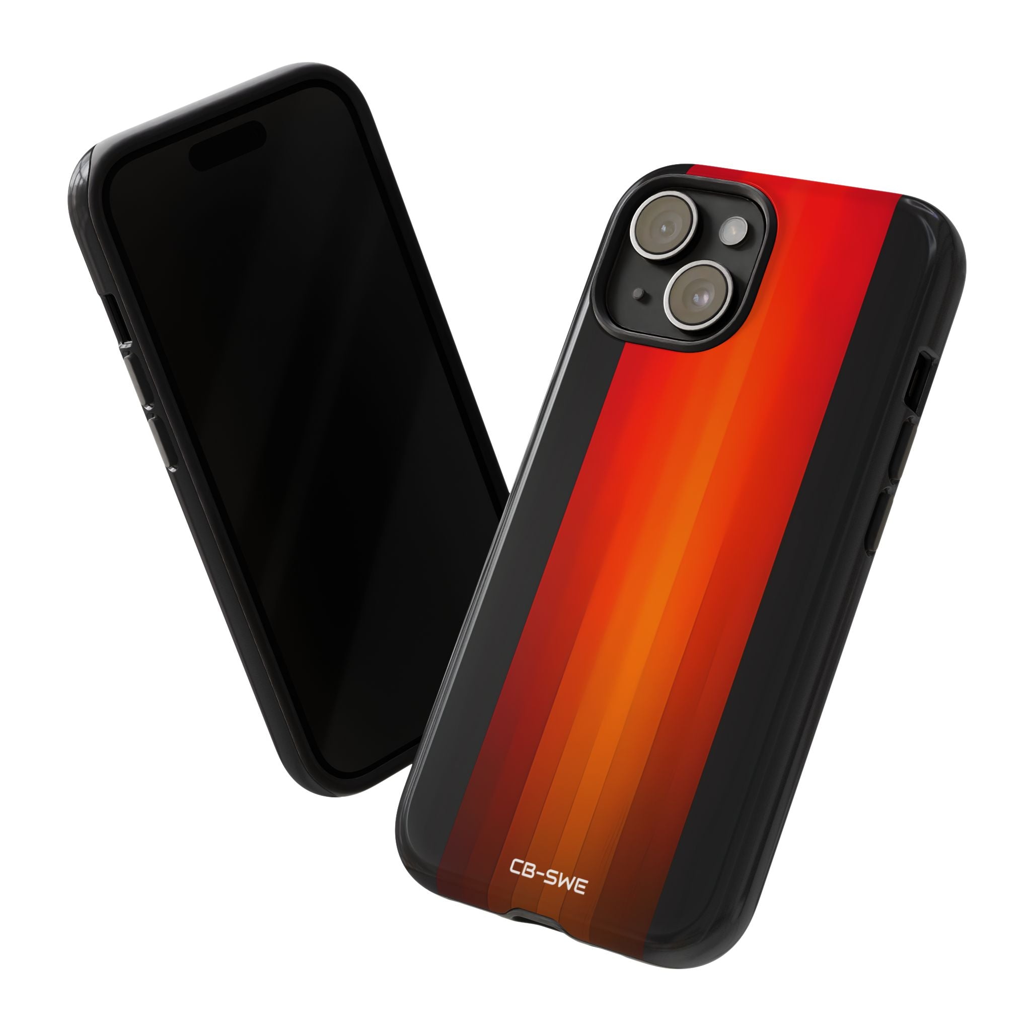 Fiery Symmetry Blaze - iPhone Case