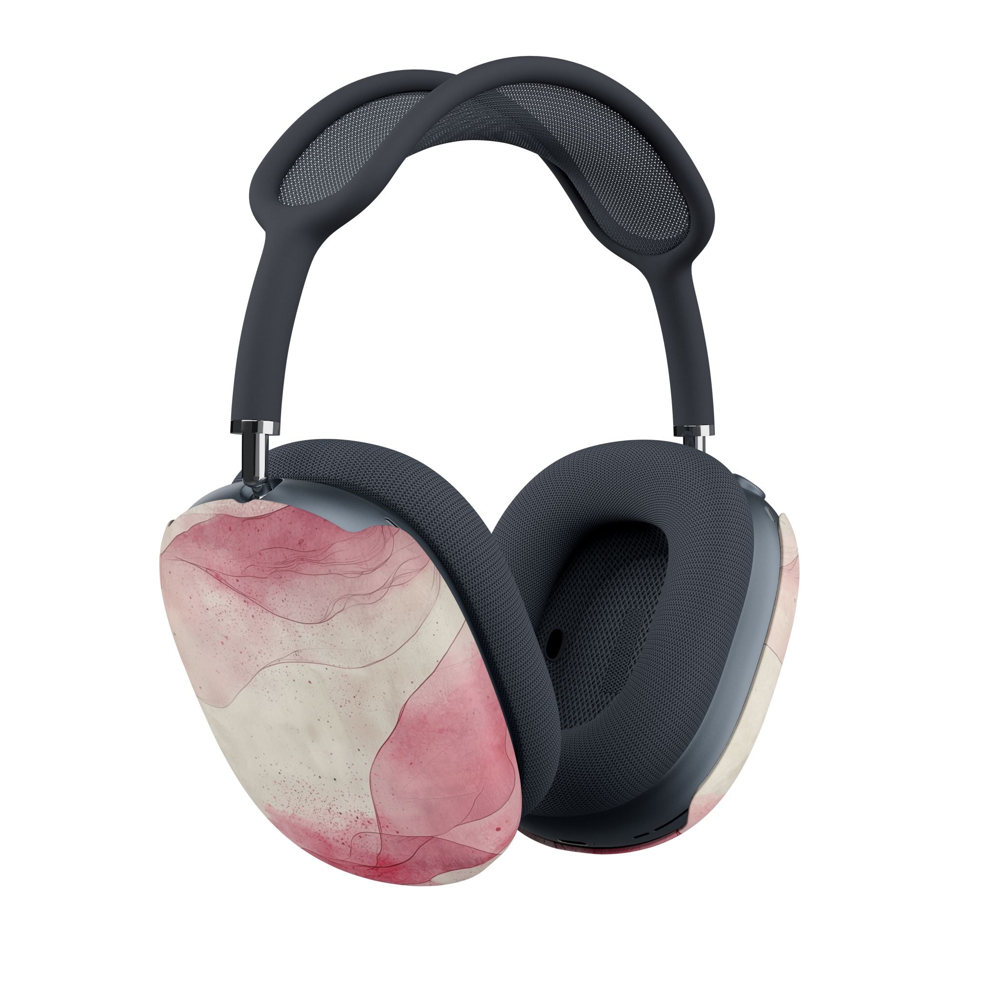 Crimson Ribbon Waves - AirPod Max Case