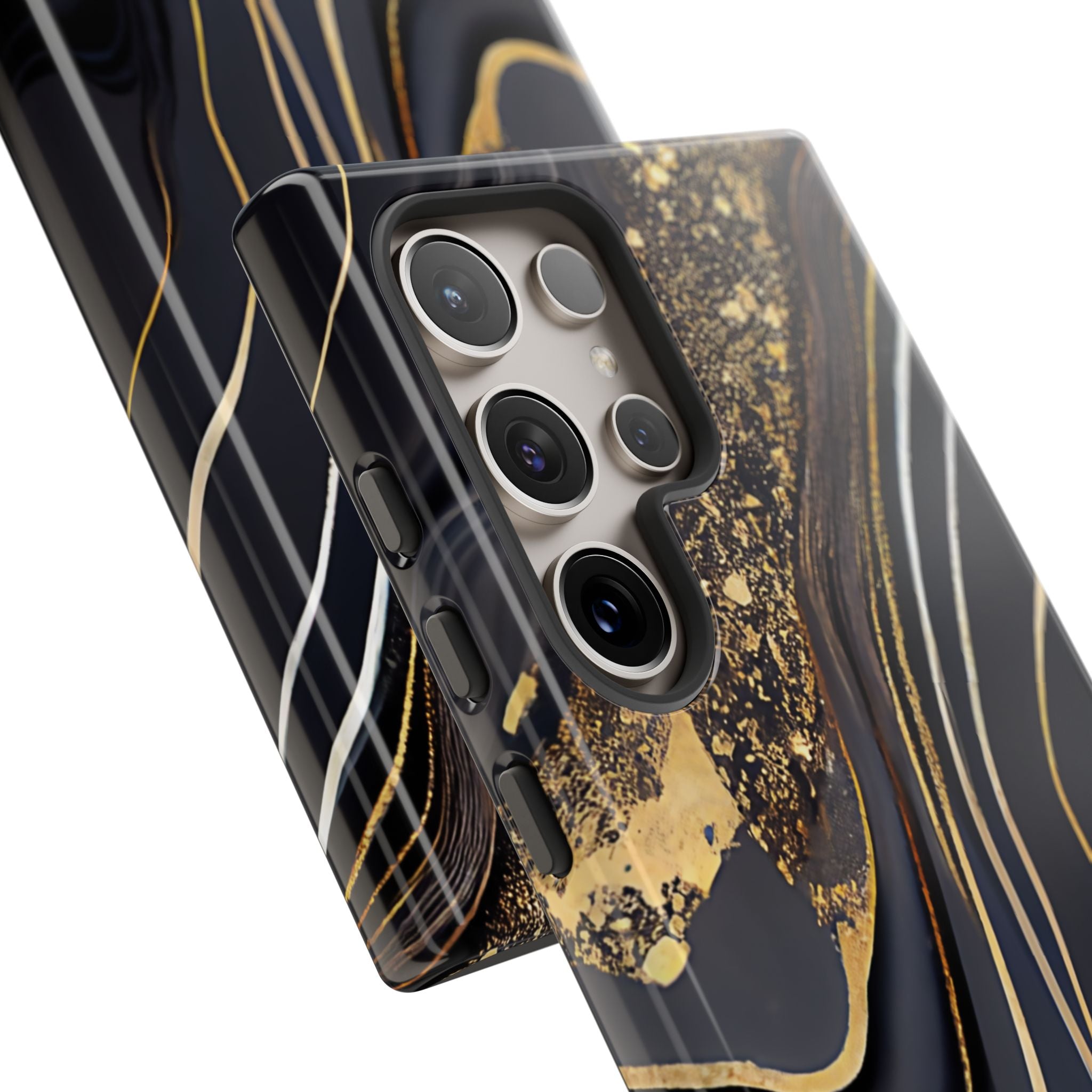 Elegant Gold Streams - Samsung Case