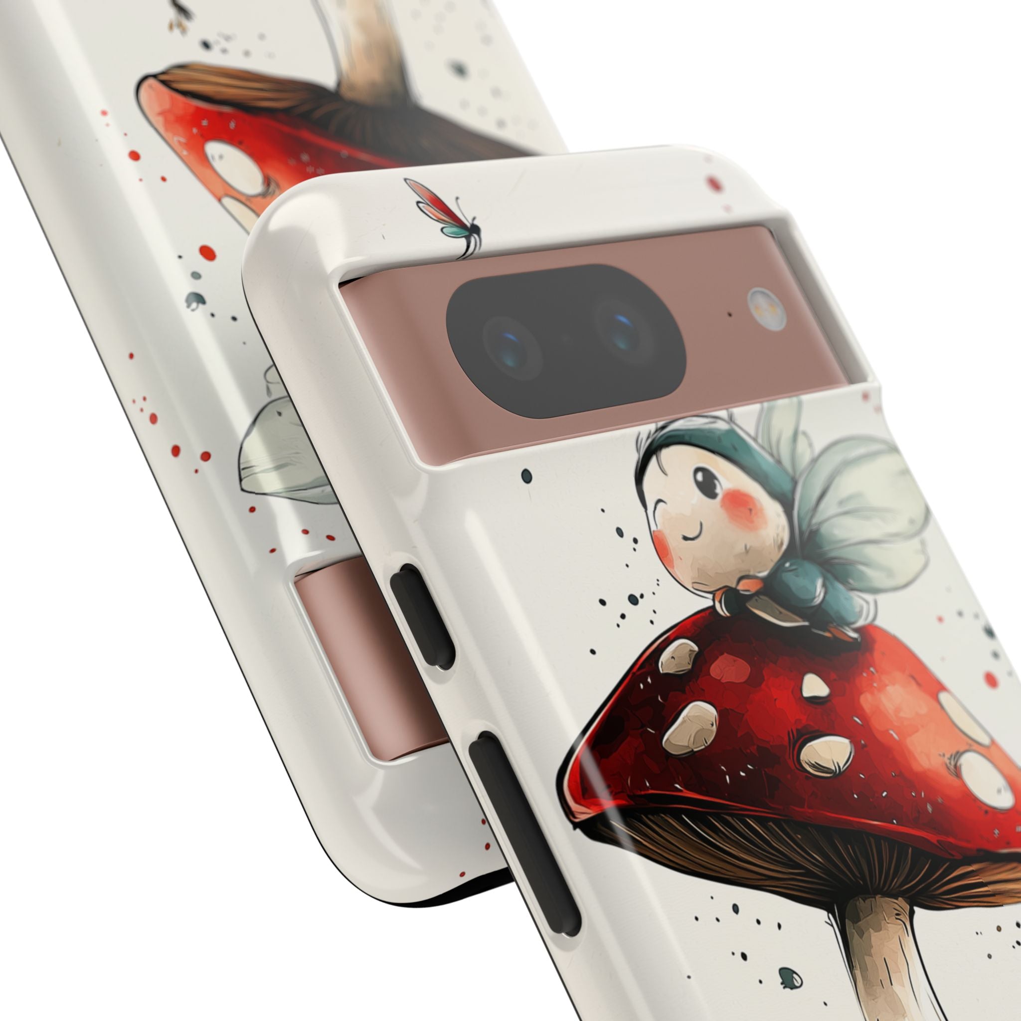 Mushrooms Entertain Fairies - Google Pixel Case
