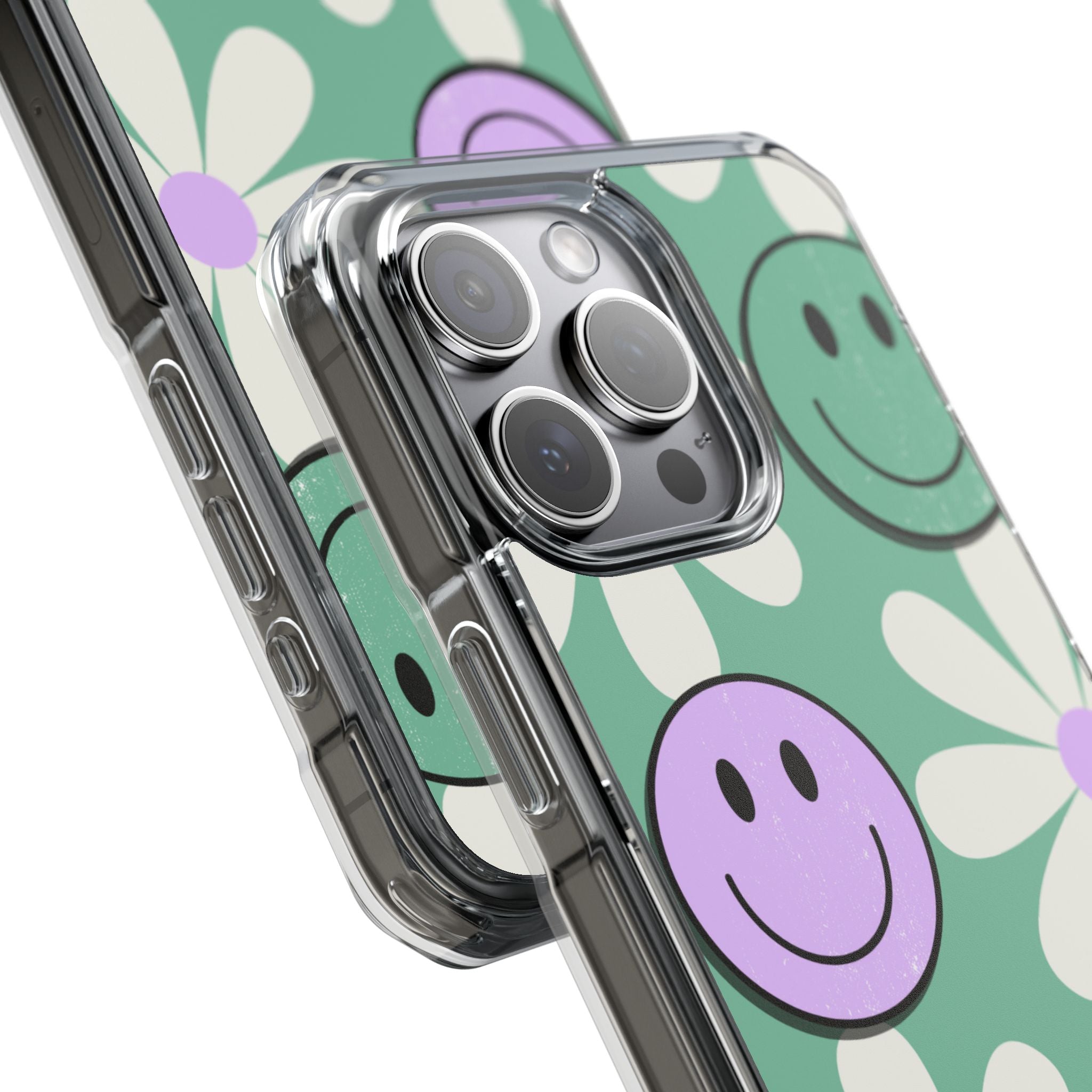 Playful Retro Blooms iPhone Case - Impact