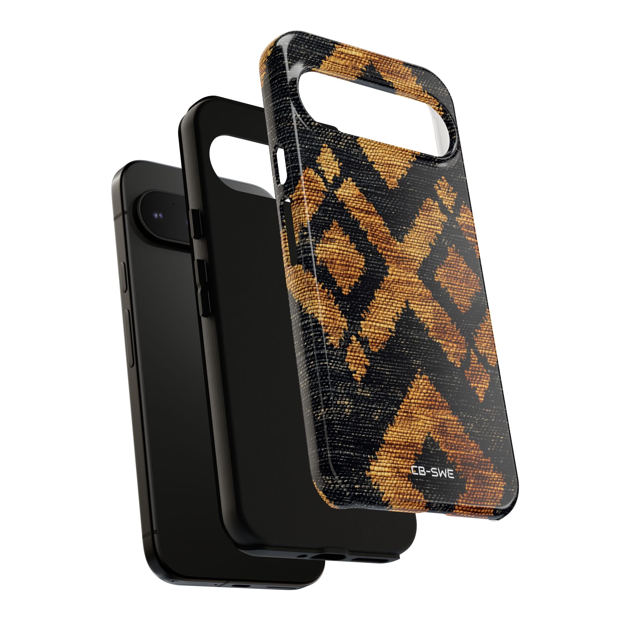 Diamond Shapes Intertwine - Google Pixel Case