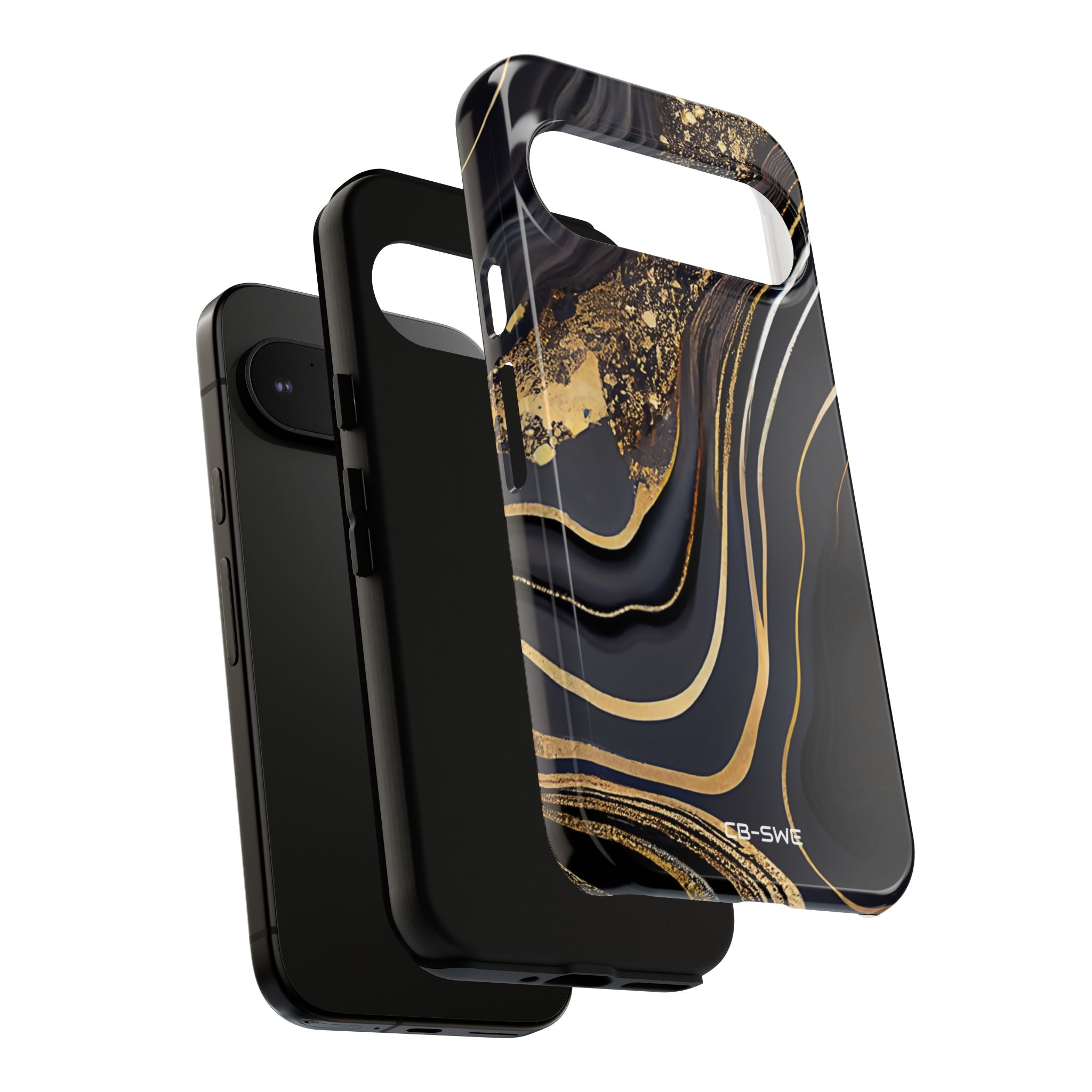 Elegant Gold Streams - Google Pixel Case