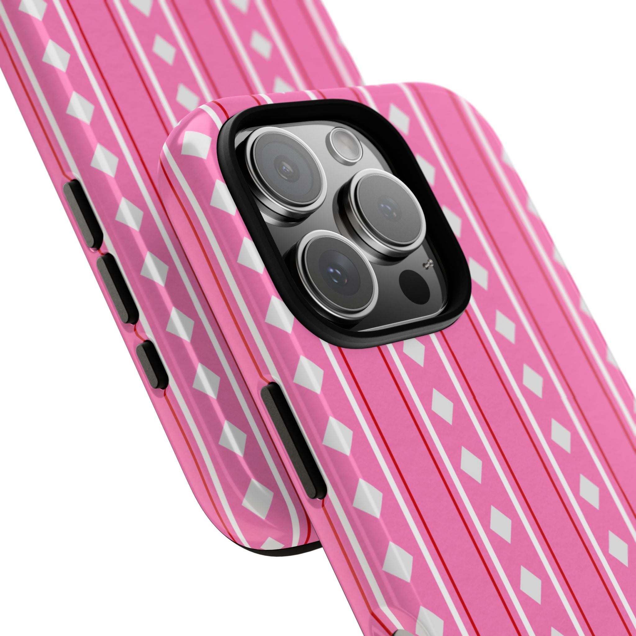 Pink Diamonds Symmetry - iPhone Case