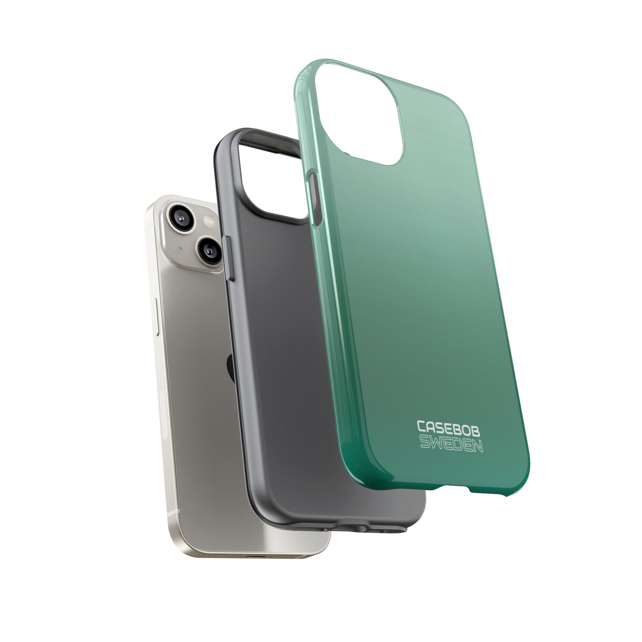 Strati Orizzonte Teal iPhone 14 - Tough
