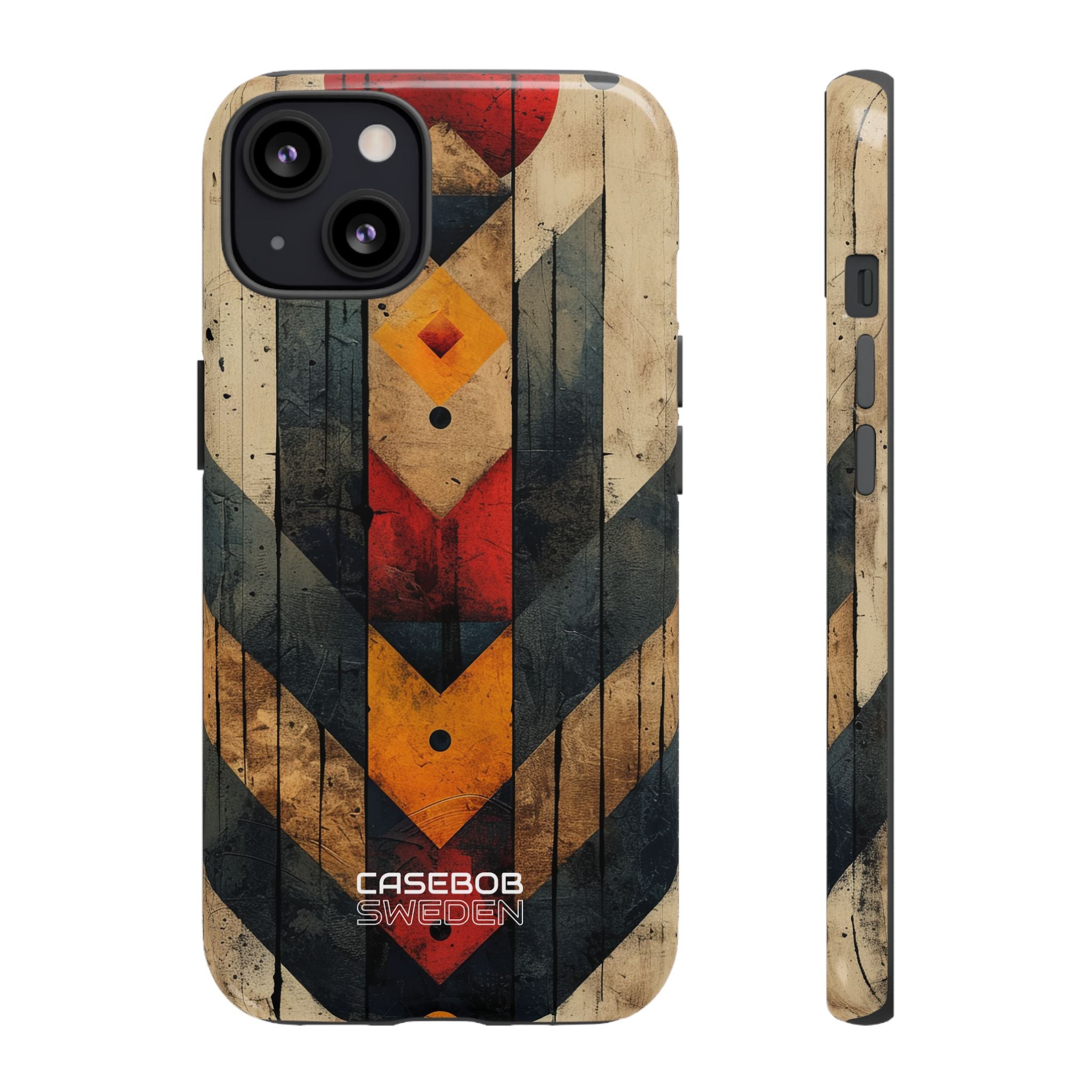 Geometric Fire Rise iPhone 13 - Tough