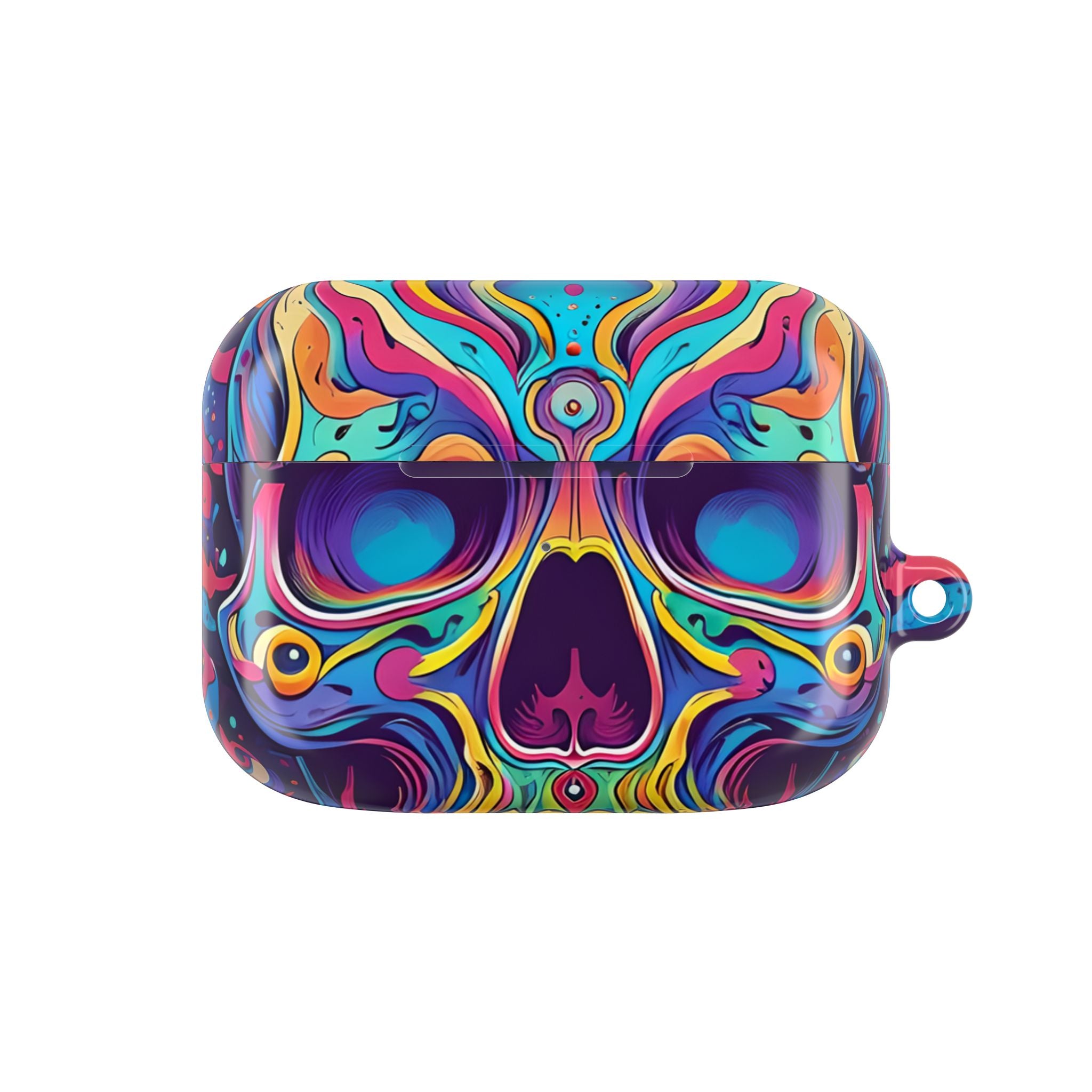 Psychedelic Skull - AirPods Case