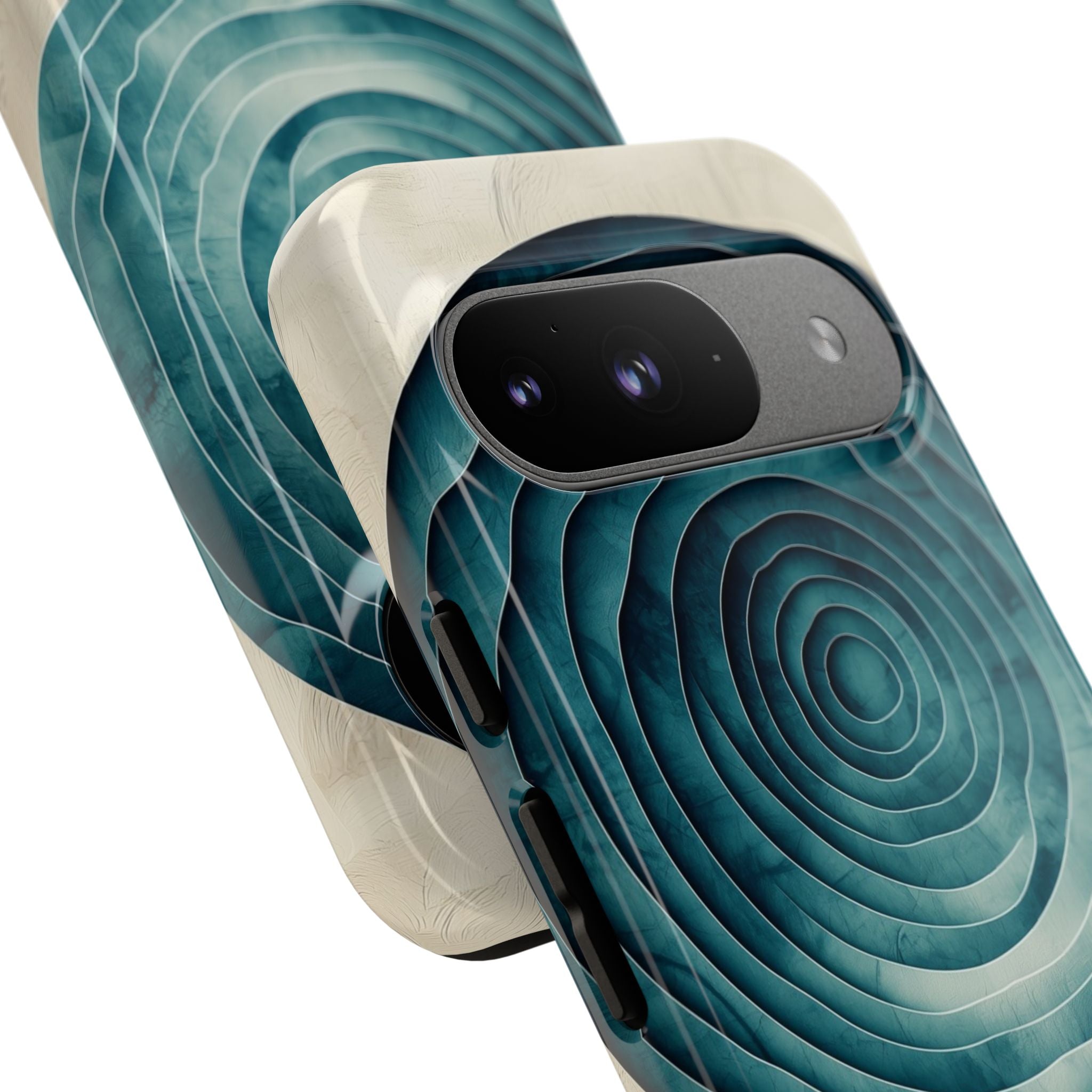 Waves Embrace Circles - Google Pixel Case