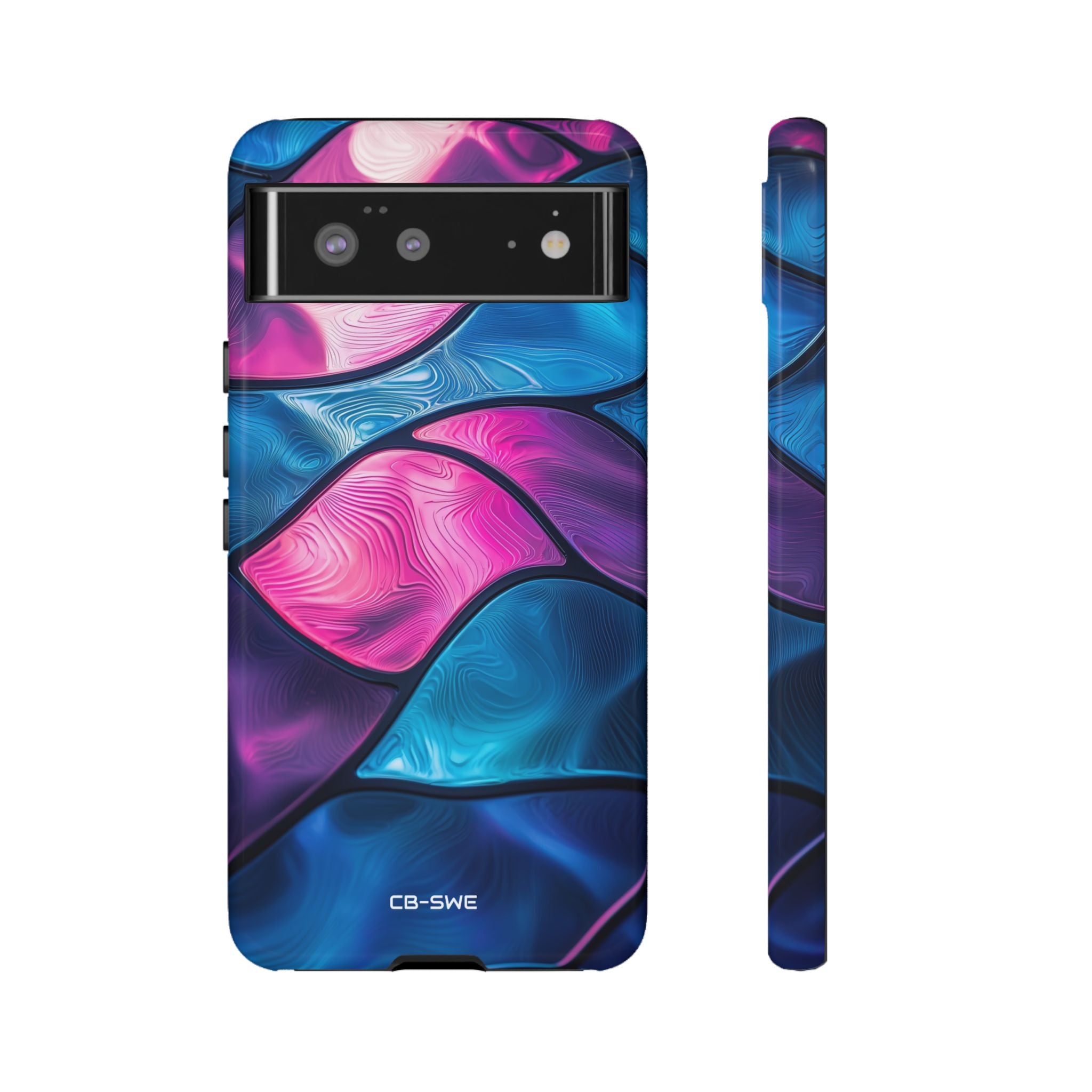 Shimmering Waves Flow - Google Pixel Case