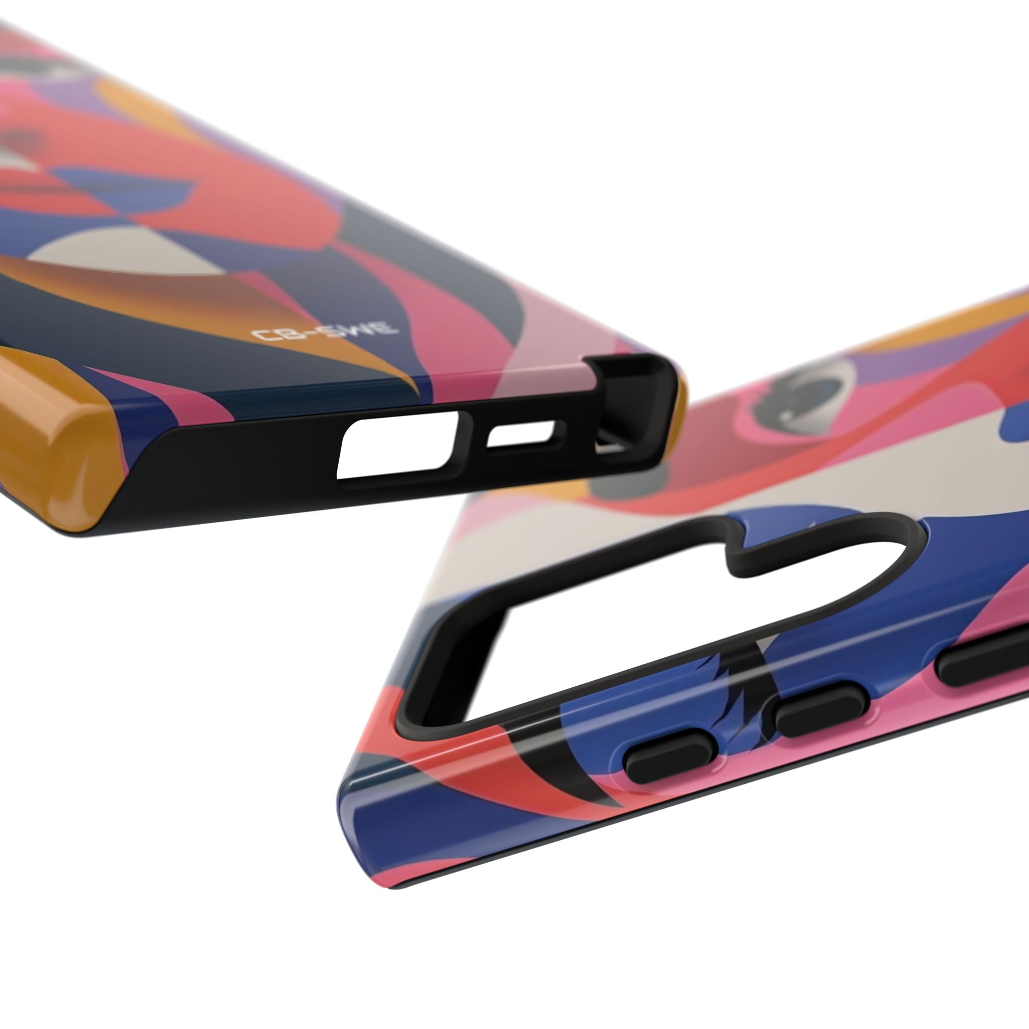 Color Swirls Embrace - Samsung Case