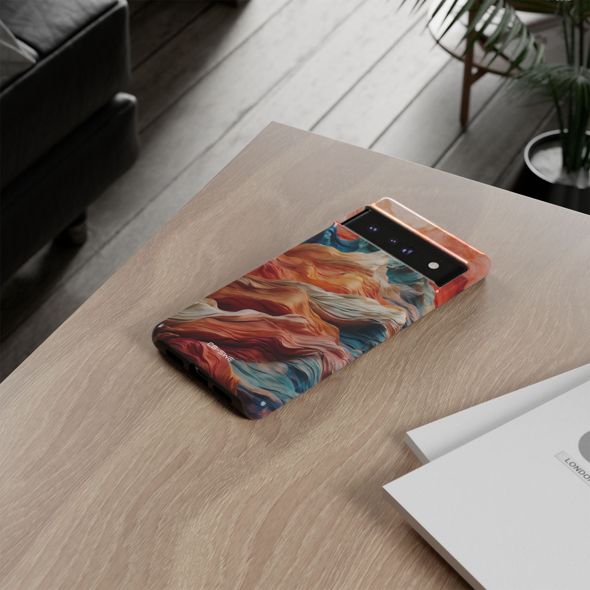 Mountain Waves Flow - Google Pixel Case